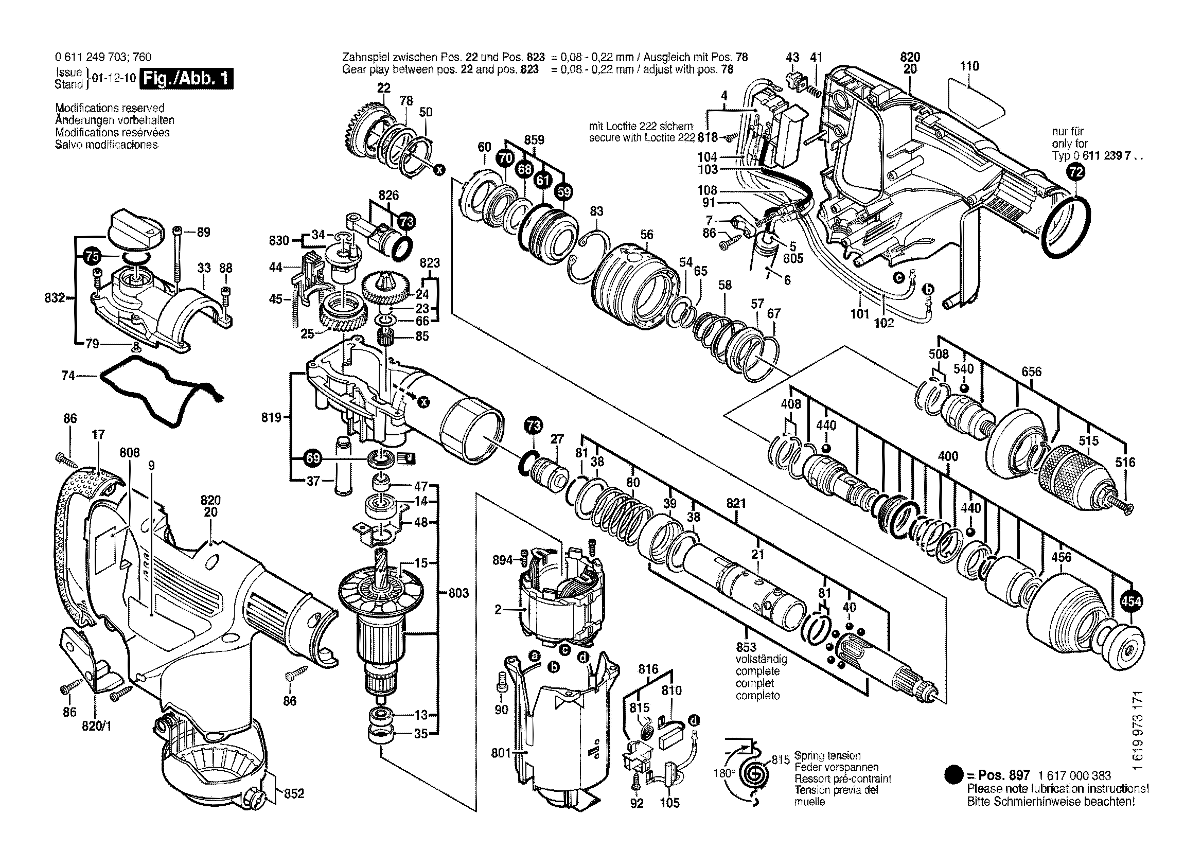 Bohrhammer GBH3-28FE