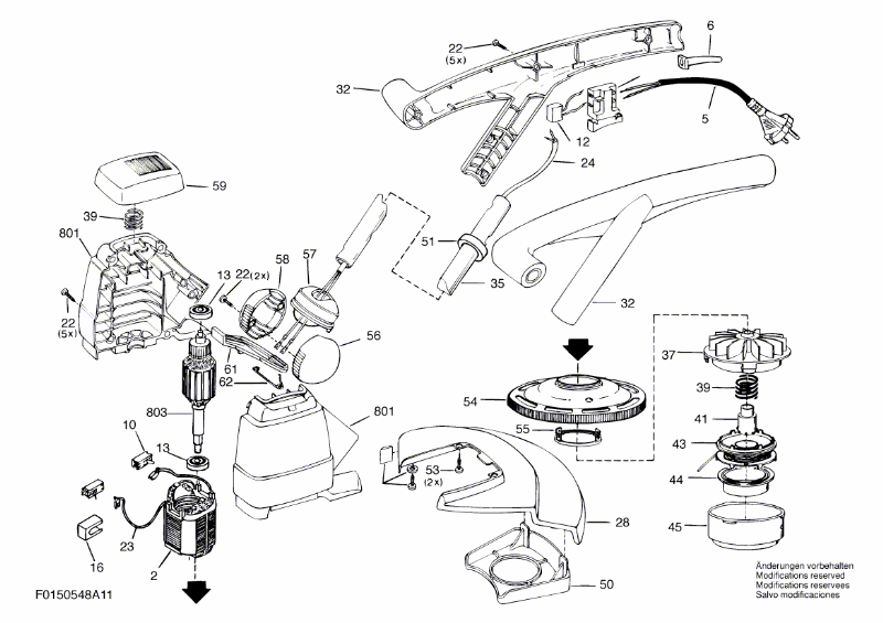 Hans Sauer GmbH Ersatzteile Bosch Rasentrimmer 548H1