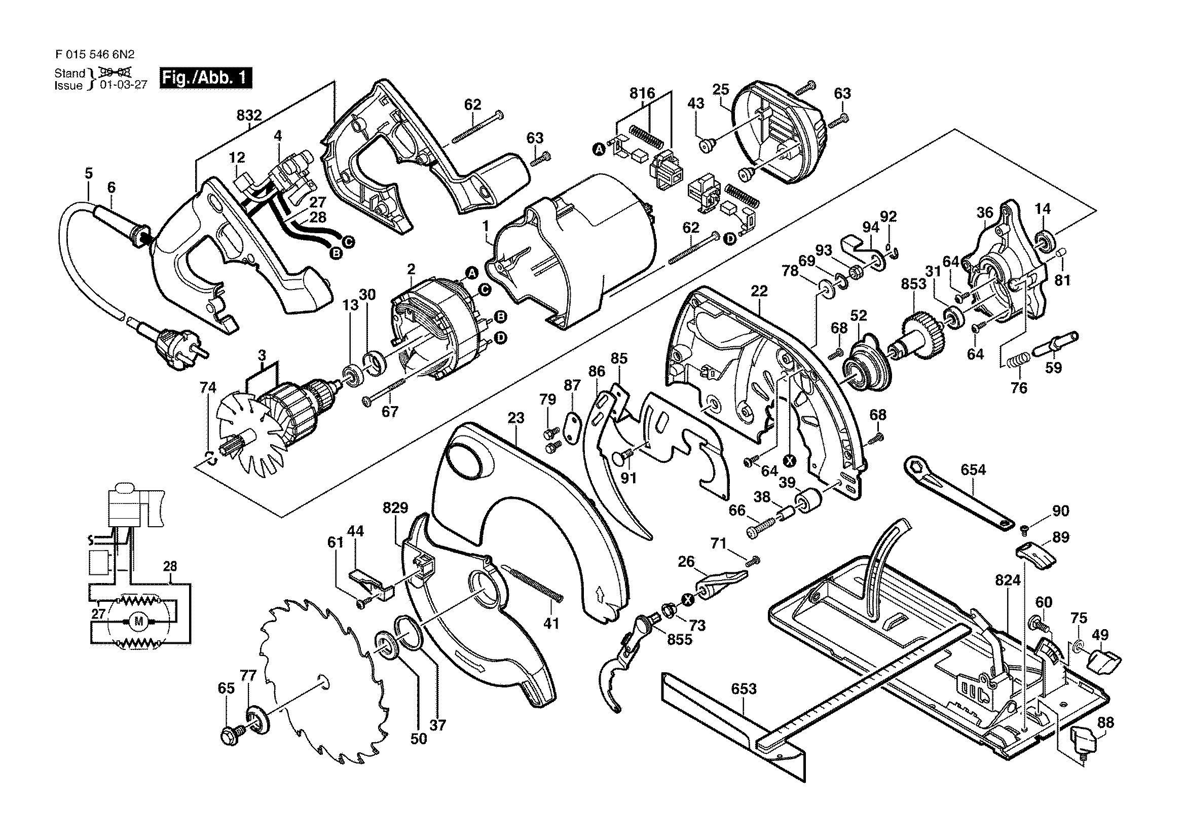 Bosch Kreissäge 5466