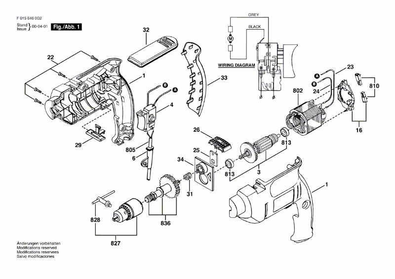 Bosch Schlagbohrmaschine 6460