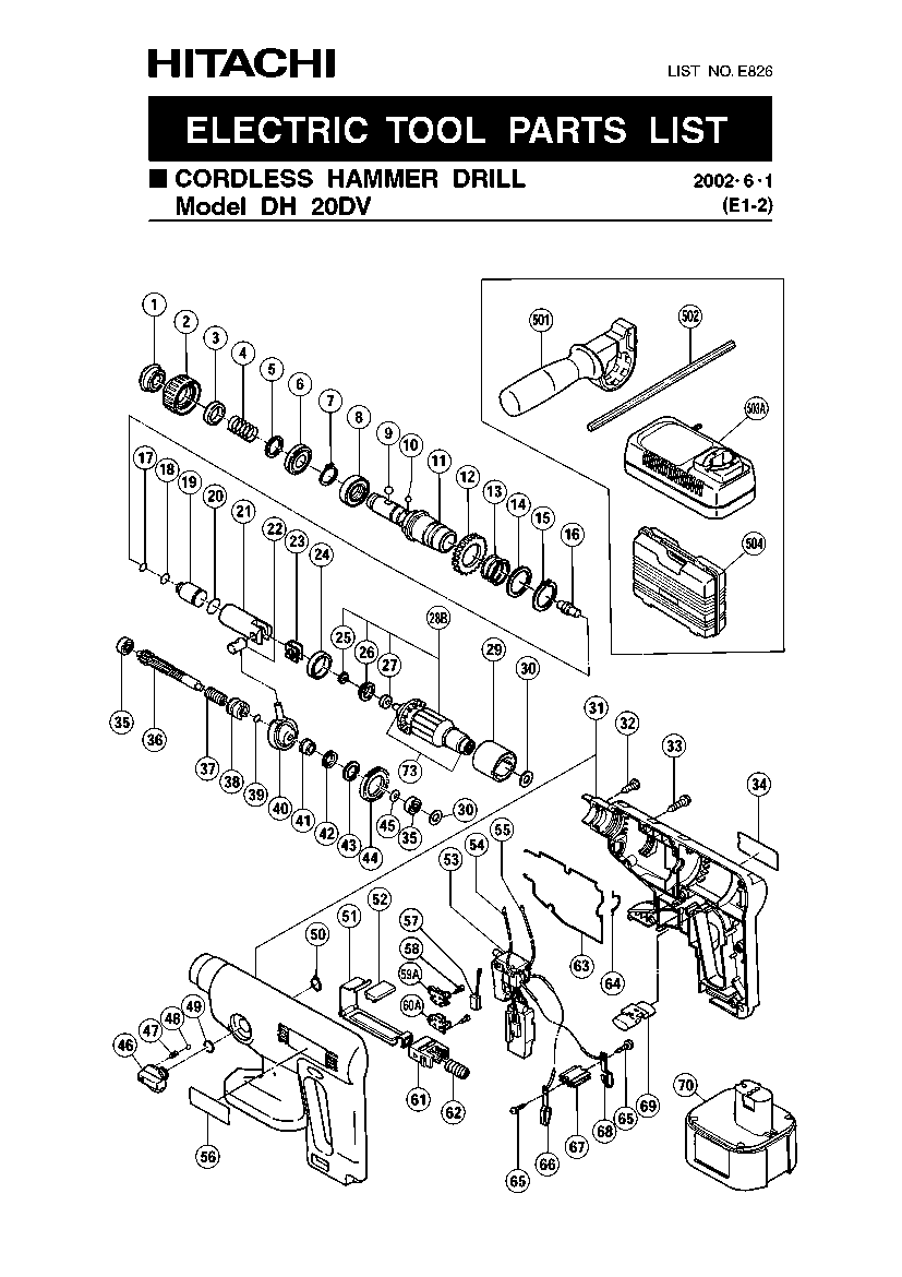 DH20DV - Bohrhammer