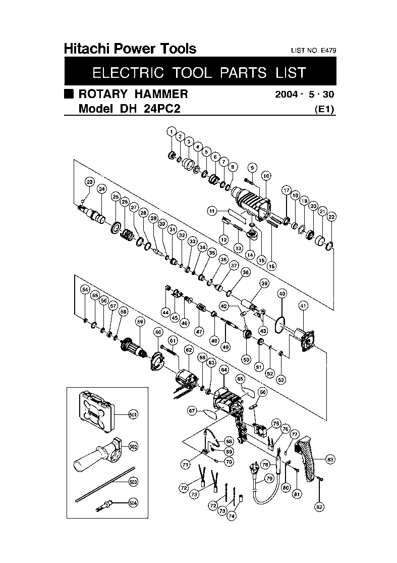 DH24PC2 - Bohrhammer