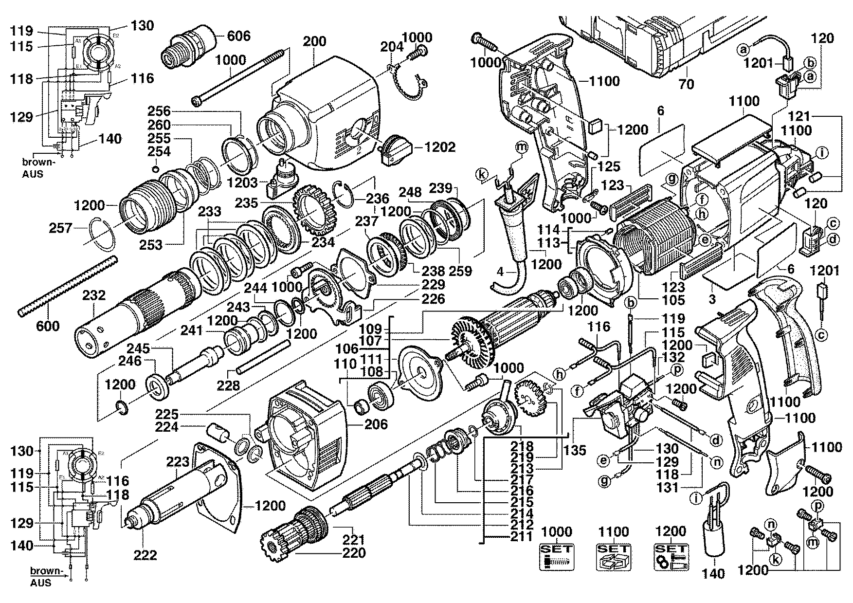 PHE26RX2 Bohrhammer 