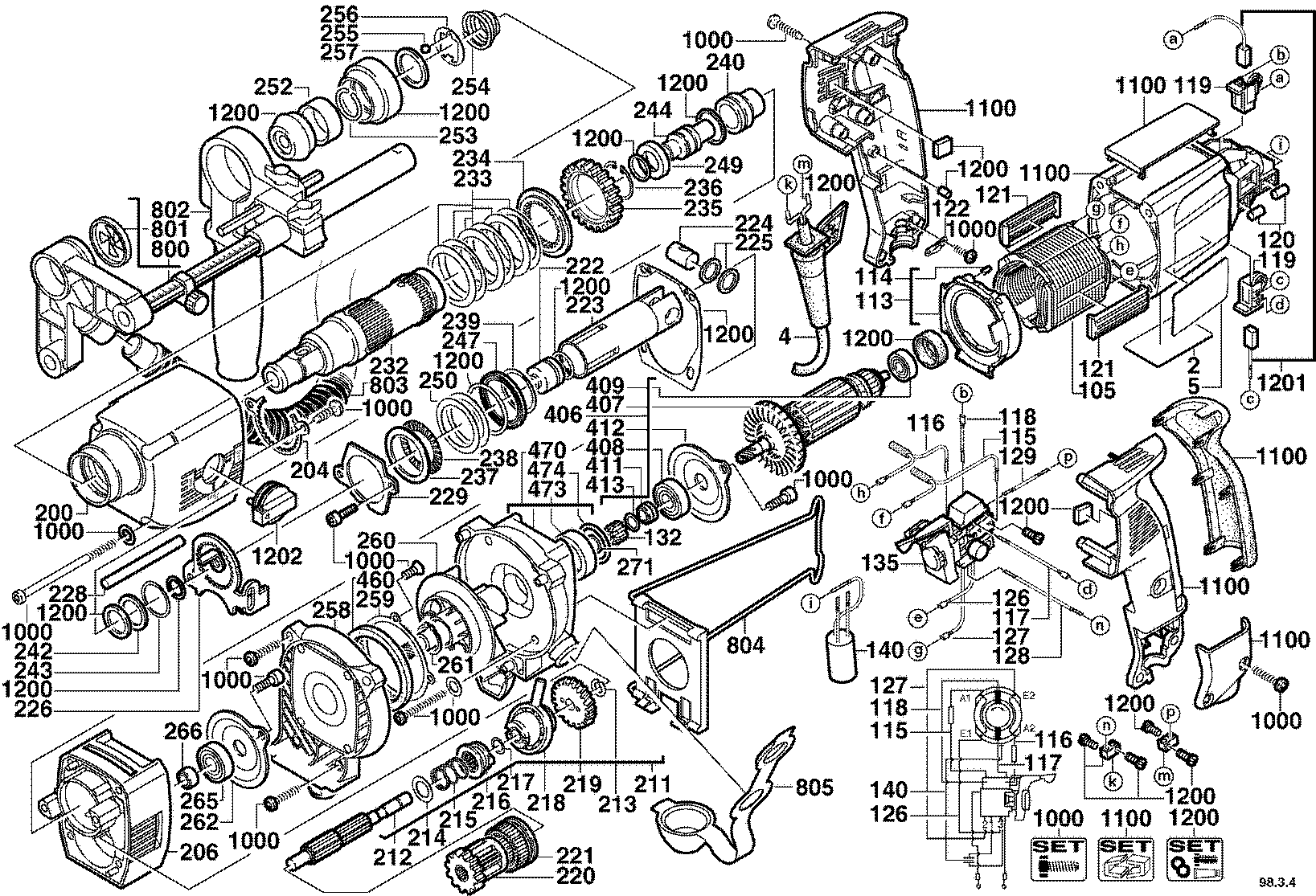PHE26RA Bohrhammer 