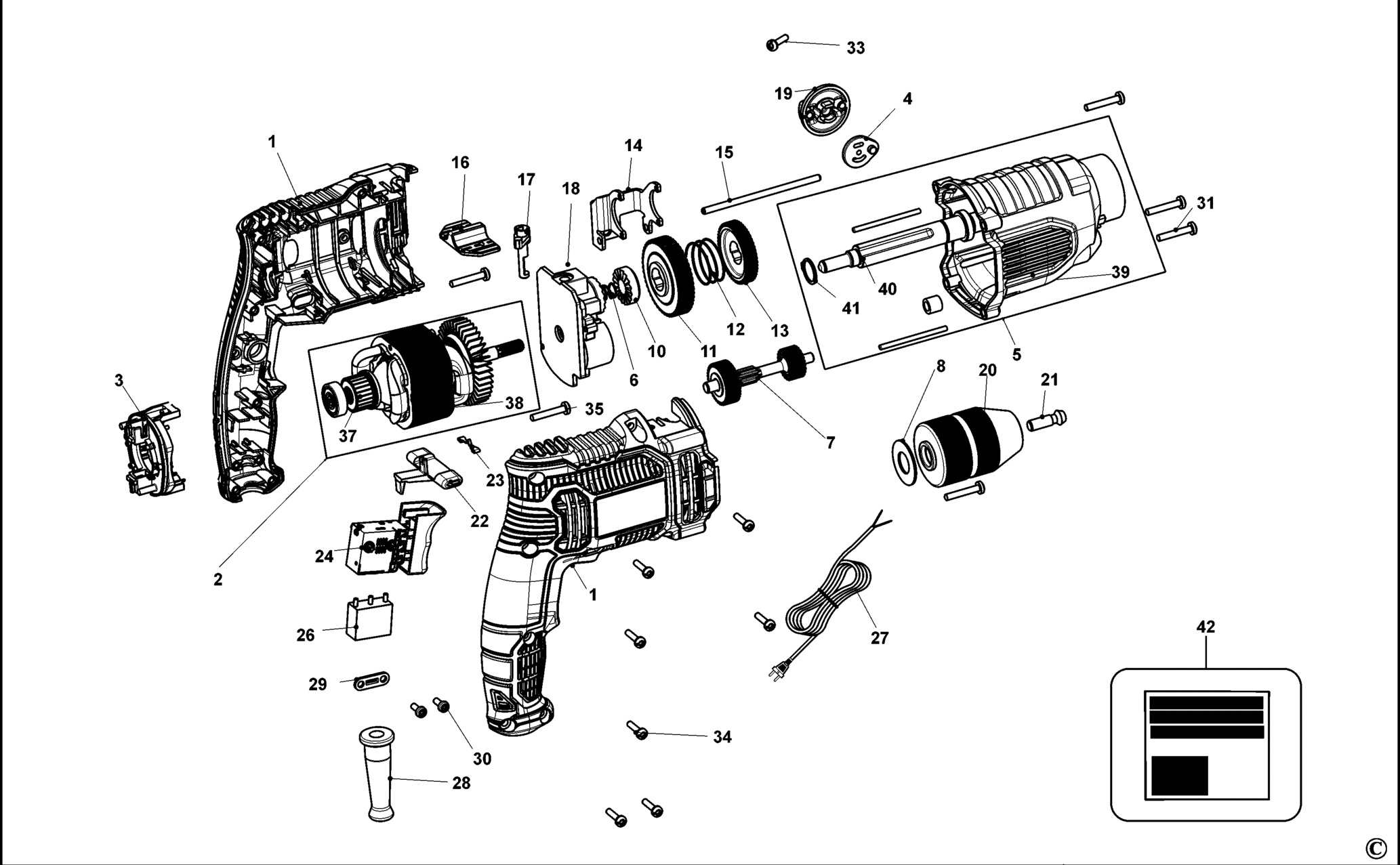 Stanley (FATMAX) FMEH1100-QS TYPE 1 BOHRHAMMER