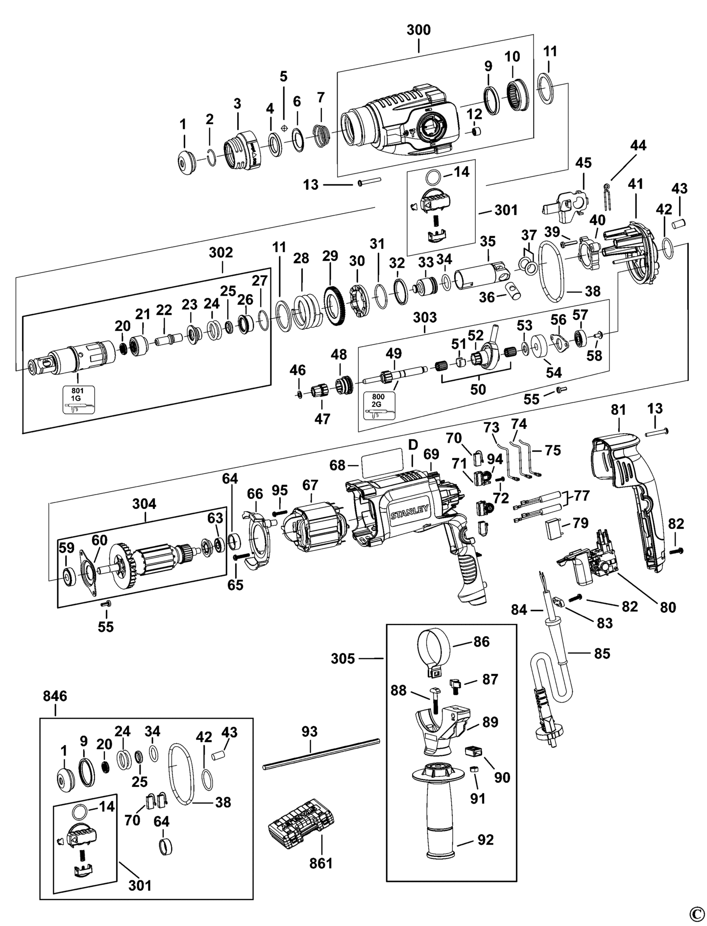 SFMEH200-QS TYPE 1 BOHRHAMMER