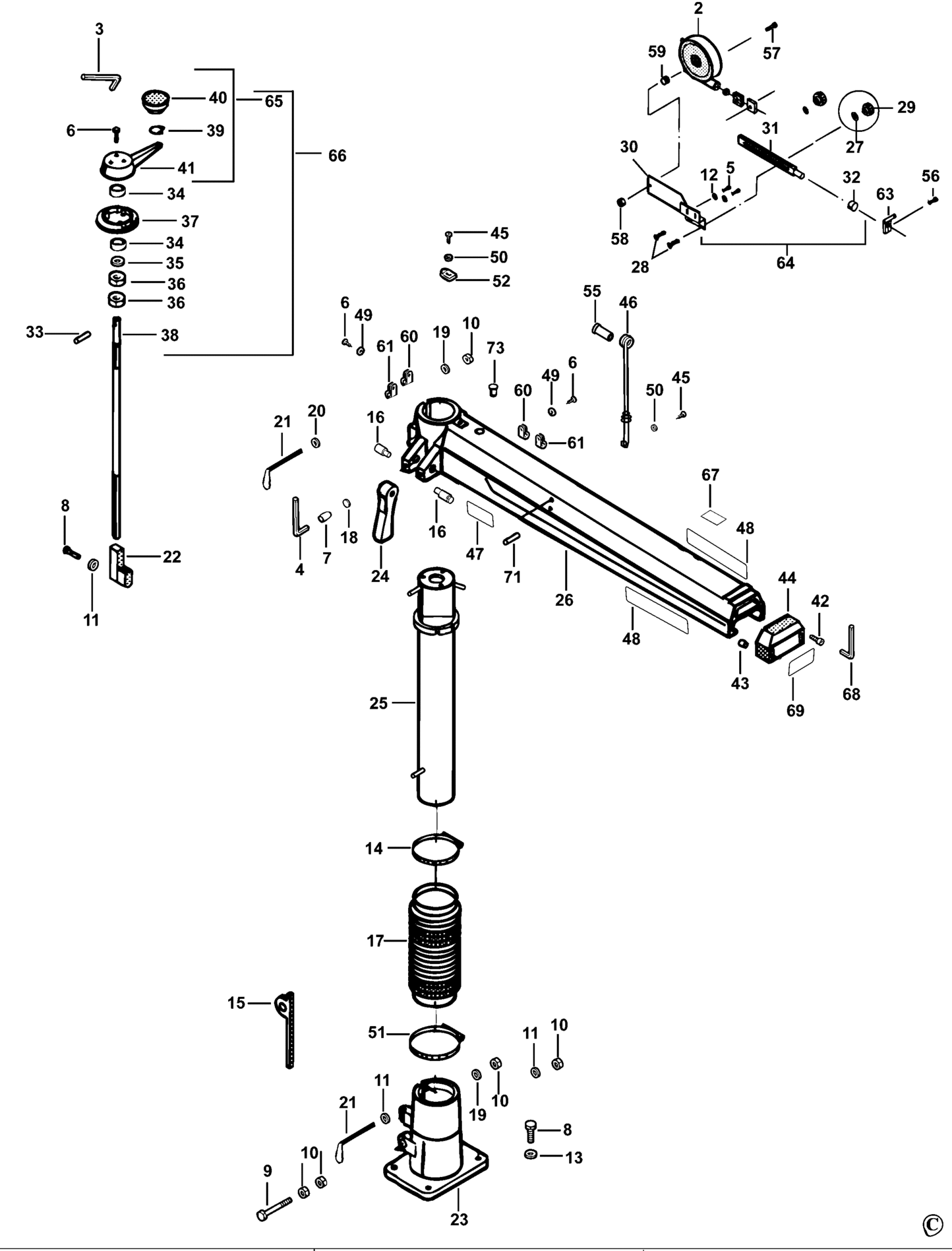 DW728KN-QS TYPE 2 RADIALKREISSÄGE