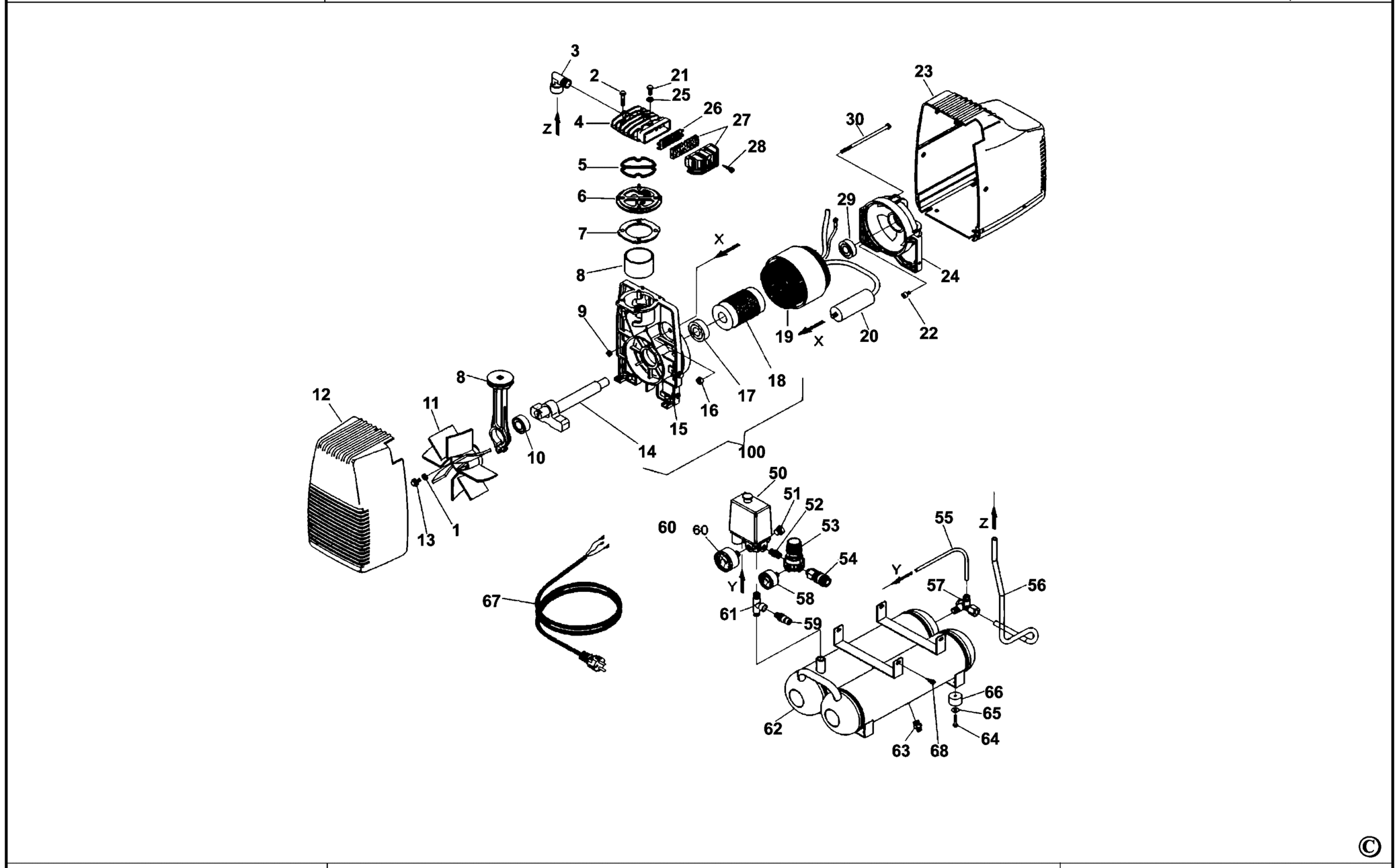 CP-ECU-201-QS TYPE REV 0 KOMPRESSOR