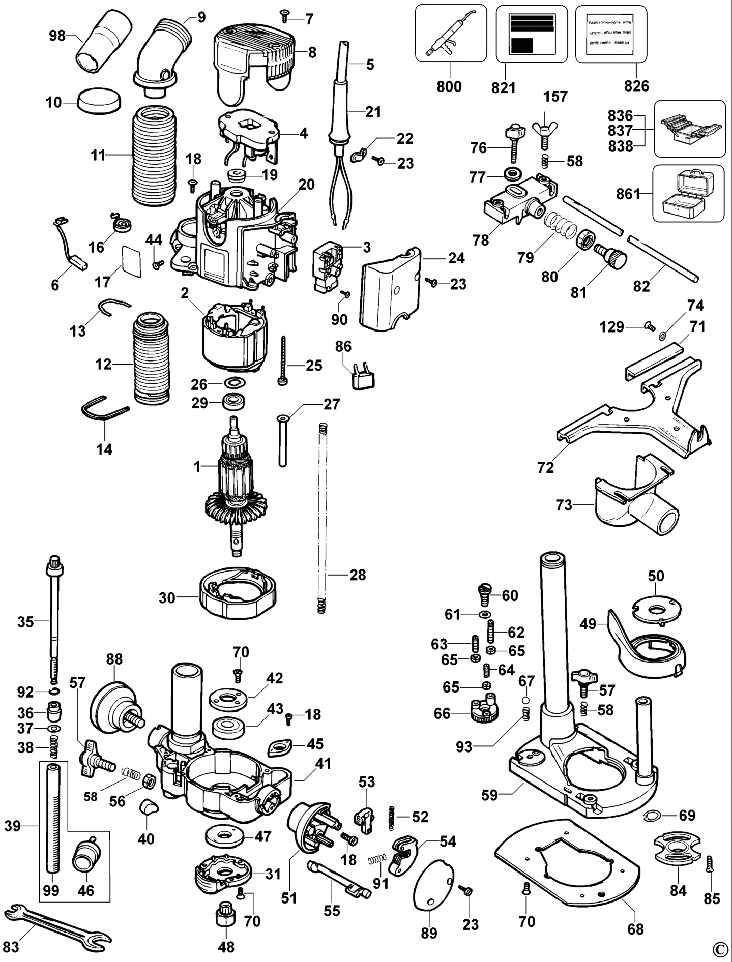 BR-621-QS TYPE 2 FRÄSMASCHINE