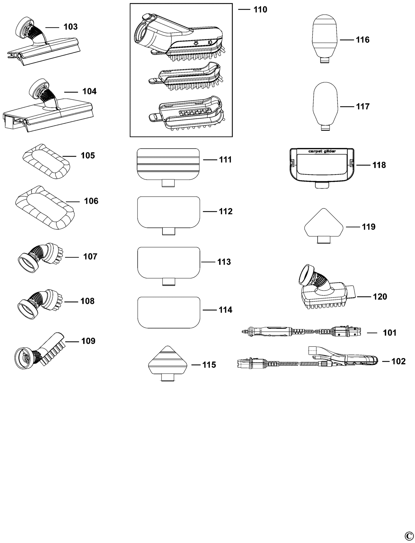 Black&Decker BHSM166-QS TYPE 1 DAMPFMOPP XX96