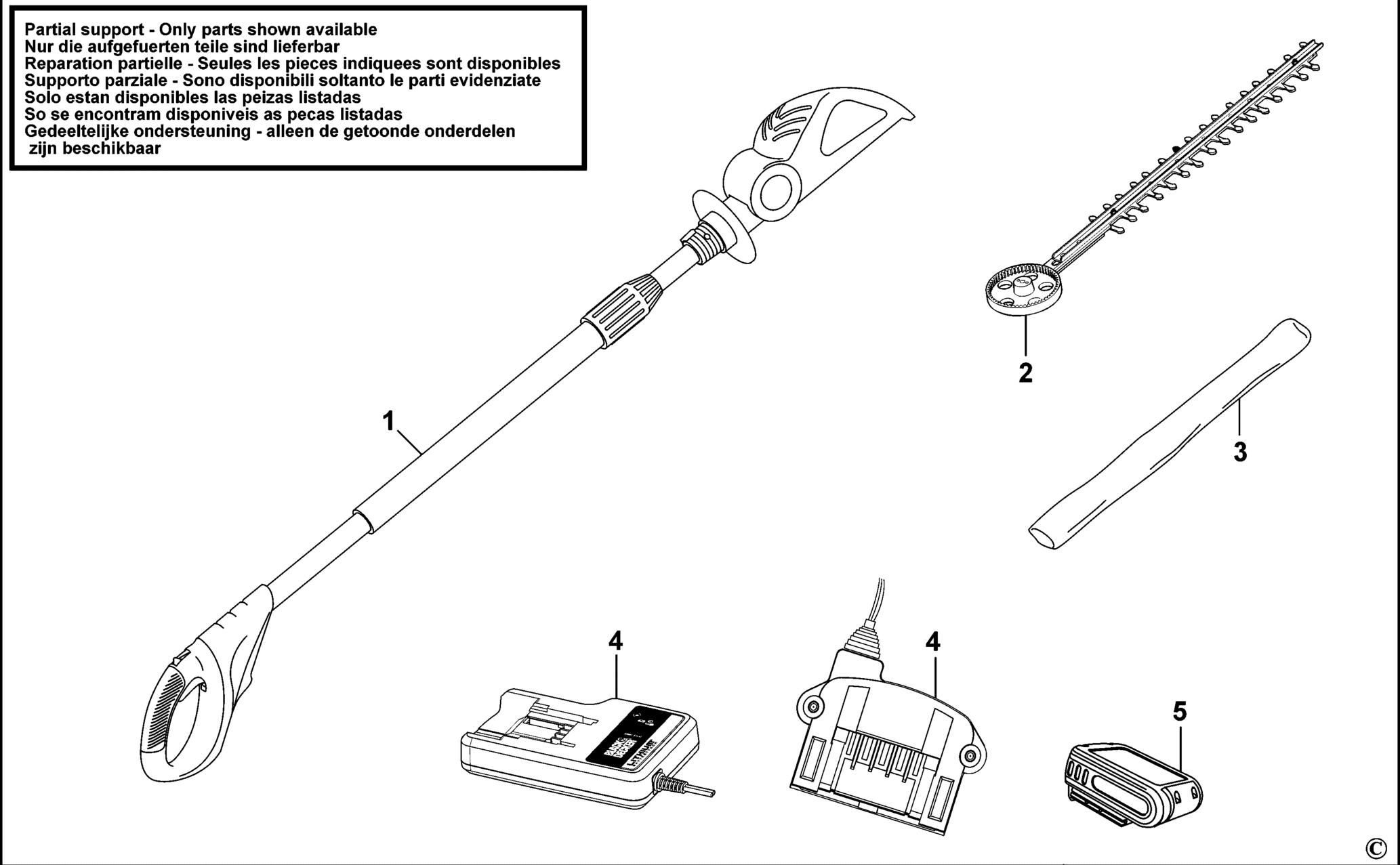 Black&Decker GTC1843L-QW TYPE H1 - H2 AKKU-HECKENSCHERE XX96