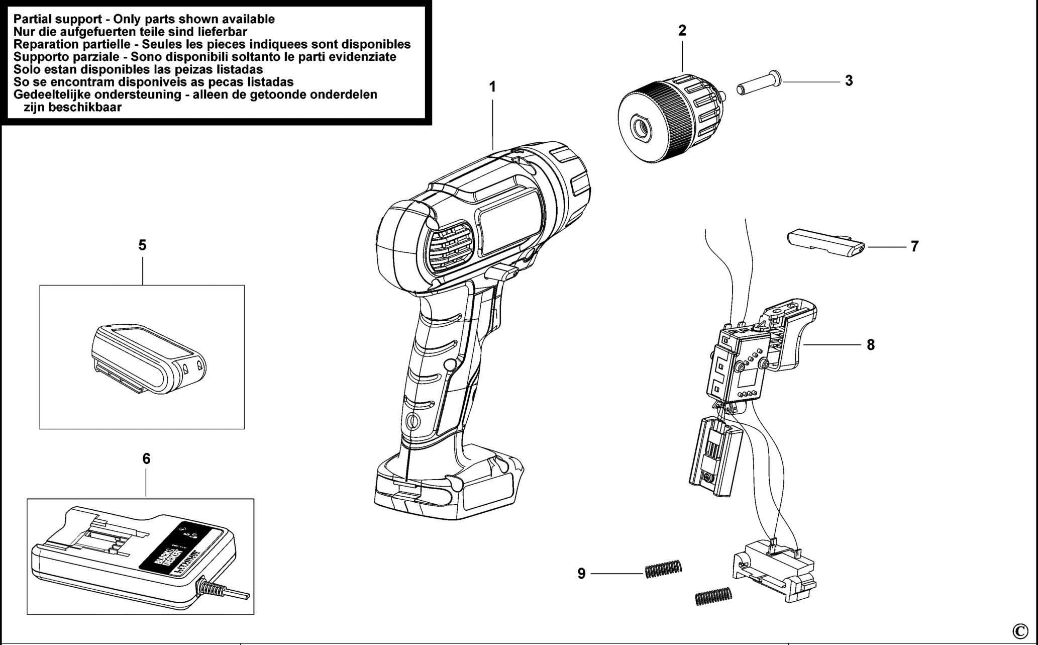 Black&Decker EPL143-QW TYPE H1 AKKU-BOHRMASCHINE XX96
