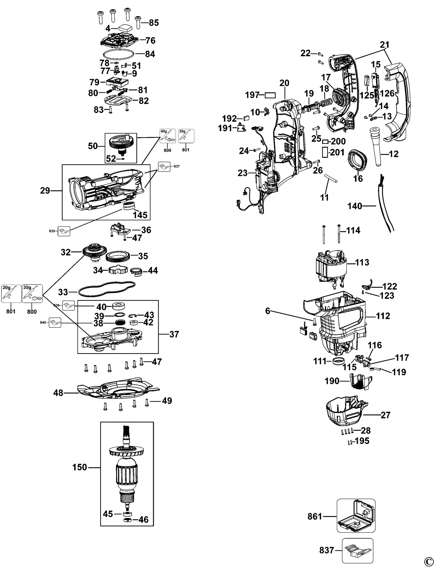 342985-QS TYPE 2 DREHHAMMER