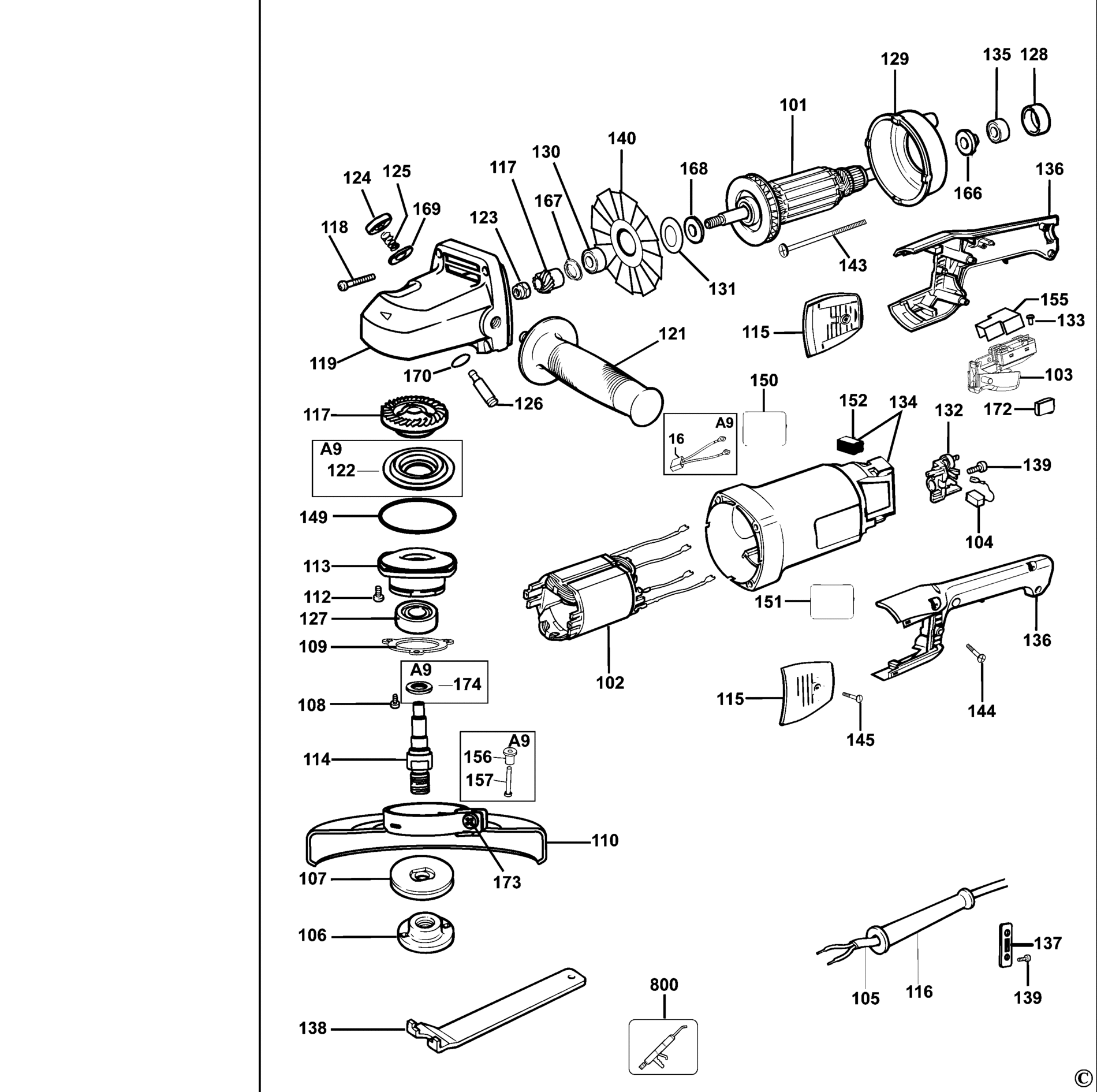 DeWalt DW830-XJ TYPE 4 WINKELSCHLEIFER