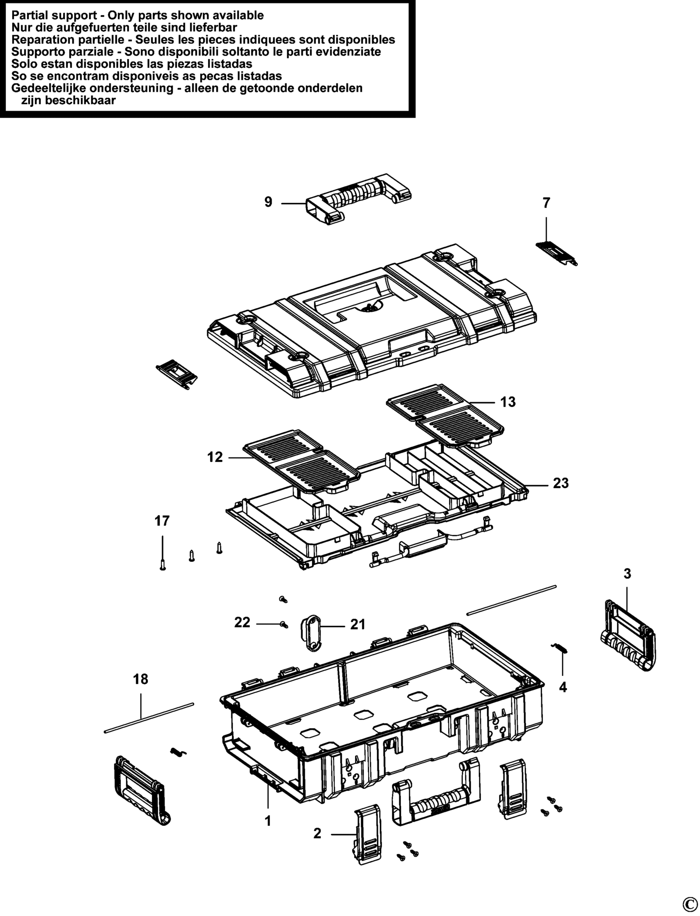 FMST1-75679-XJ TYPE 1 WERKZEUGBOX