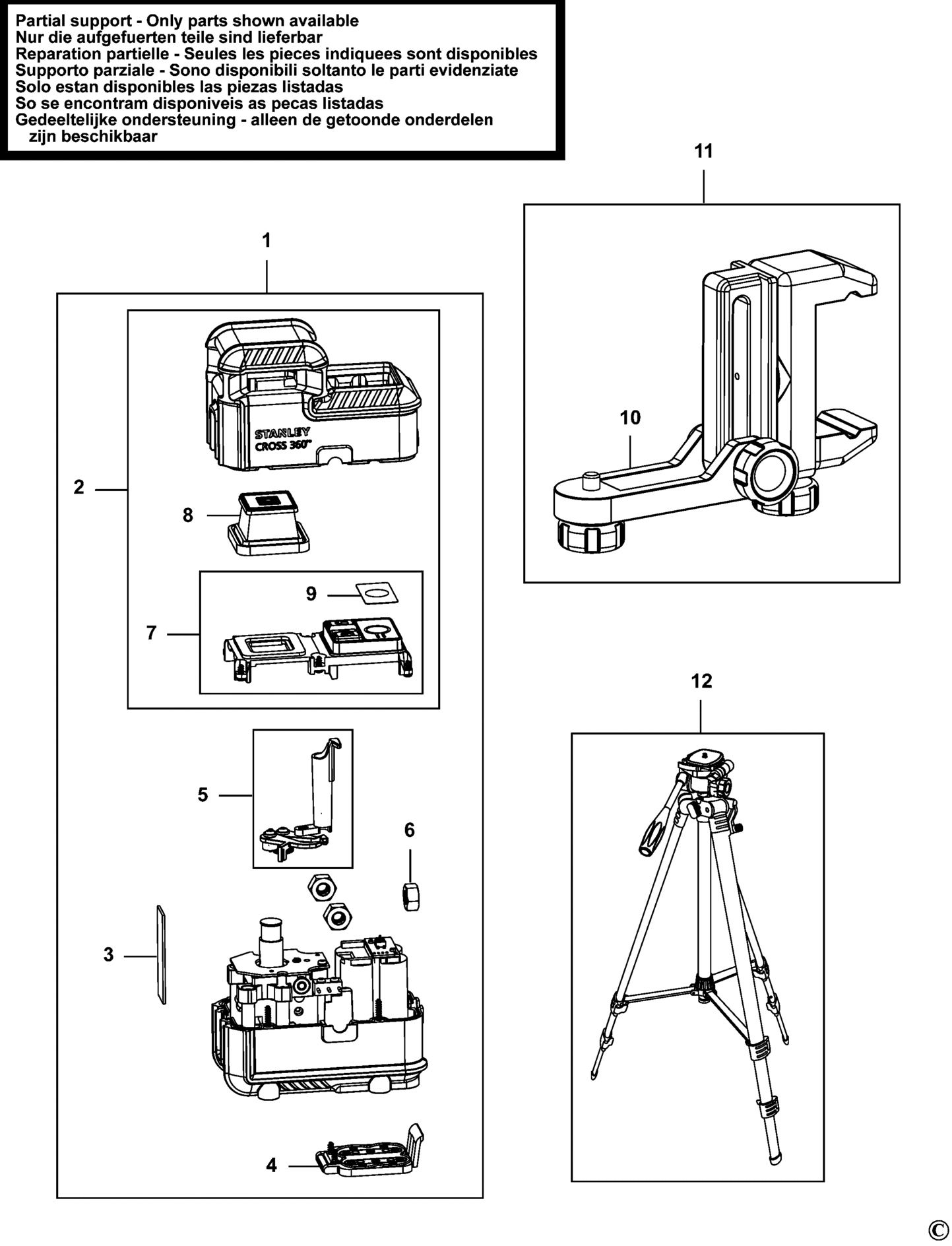 STHT77640-1-XJ TYPE 1 MULTILINIENLASER