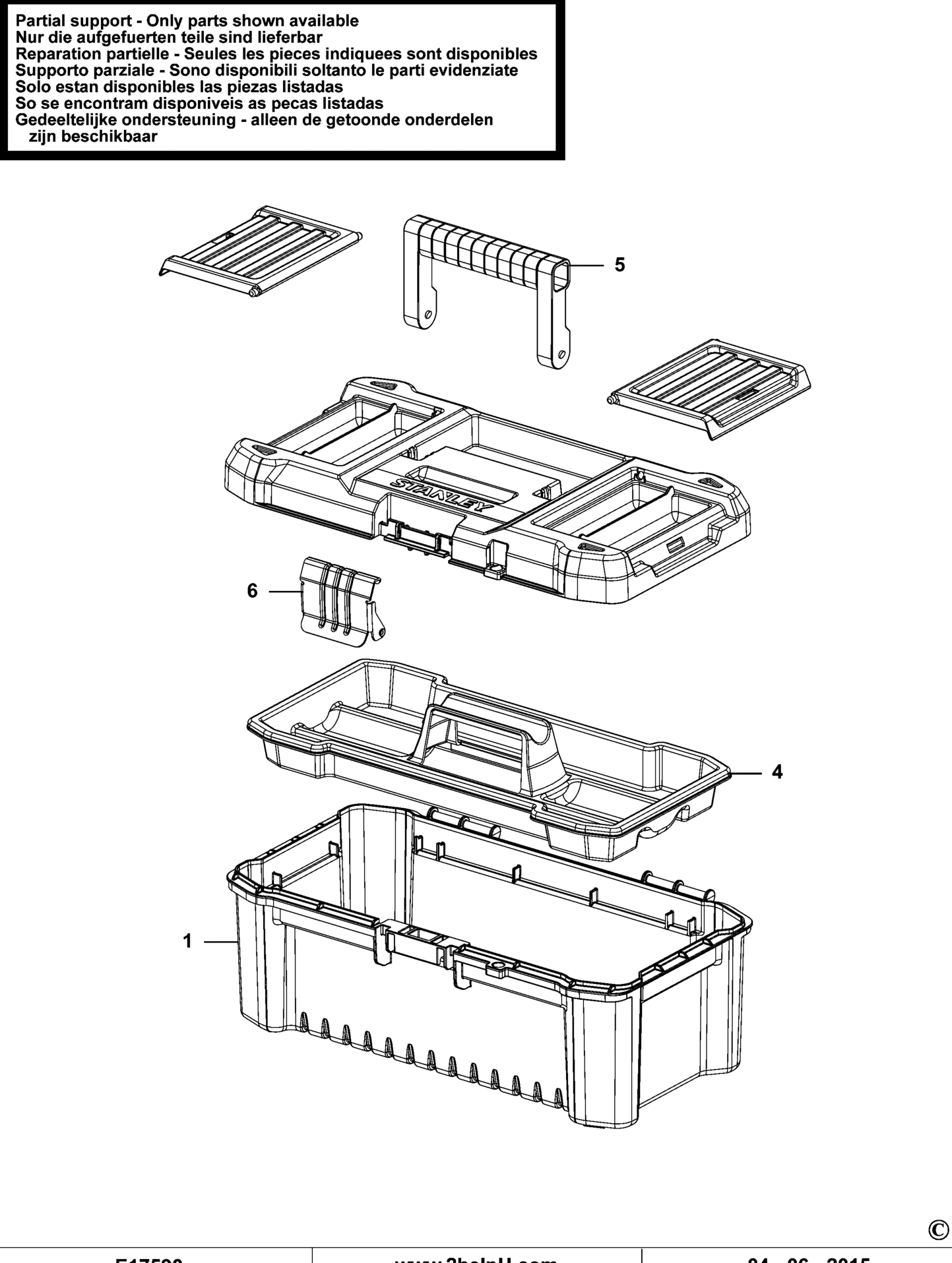 Stanley (FATMAX) STST1-75514-XJ TYPE 1 WERKZEUGBOX