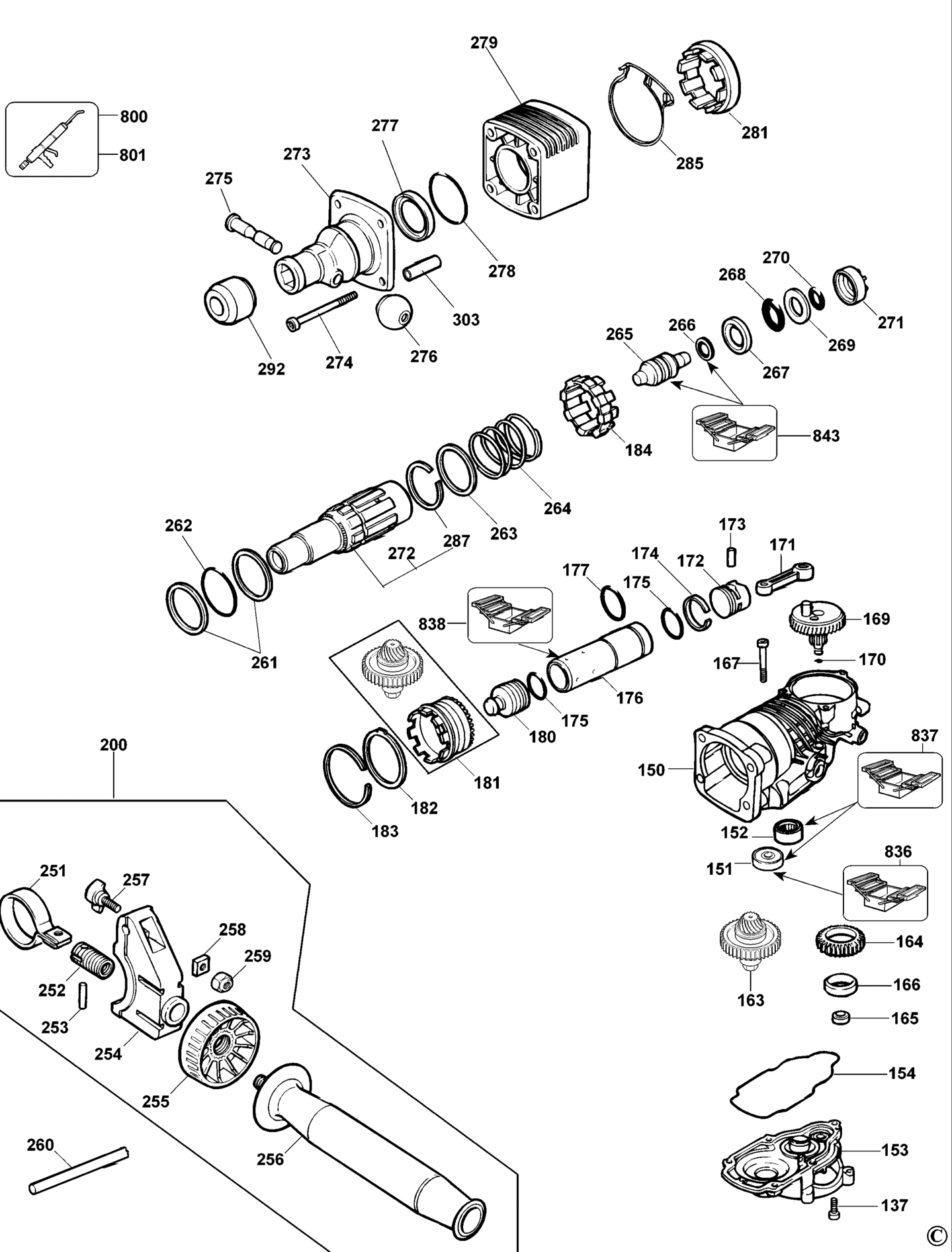 DeWalt D25550K-XJ TYPE 2 DREHHAMMER