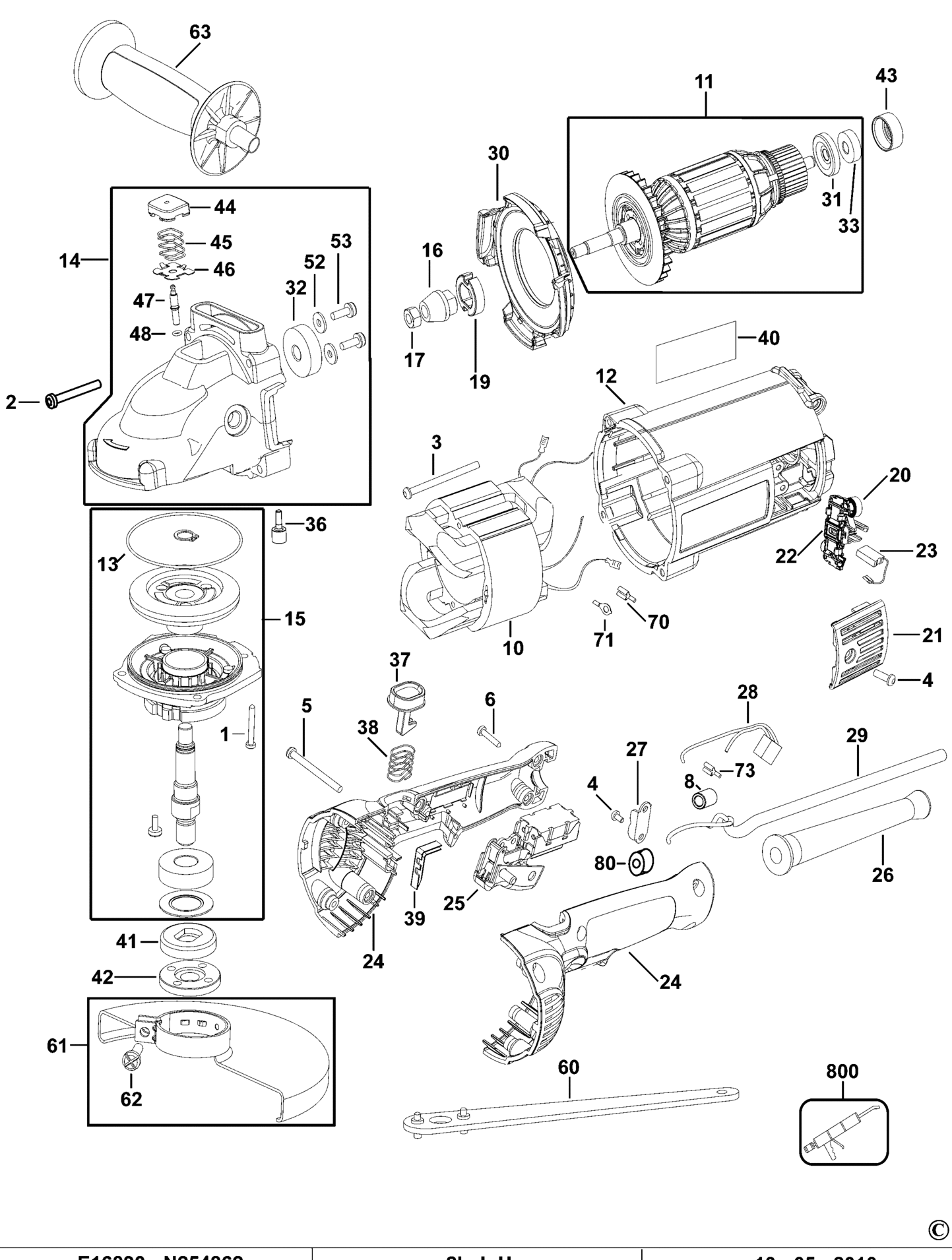 DeWalt D28493-LX TYPE 5 WINKELSCHLEIFER