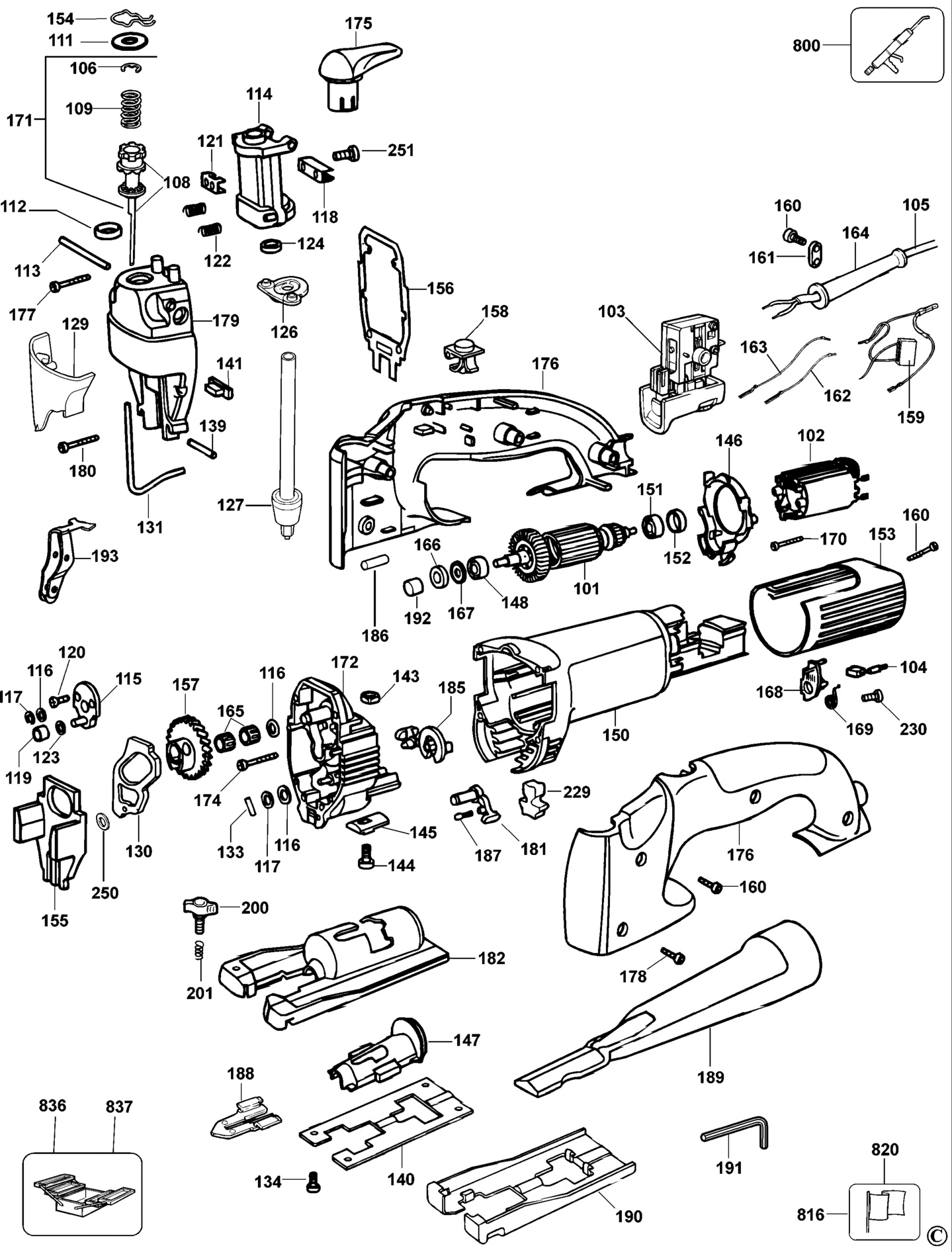 DeWalt DW321-LX TYPE 3 STICHSÄGE