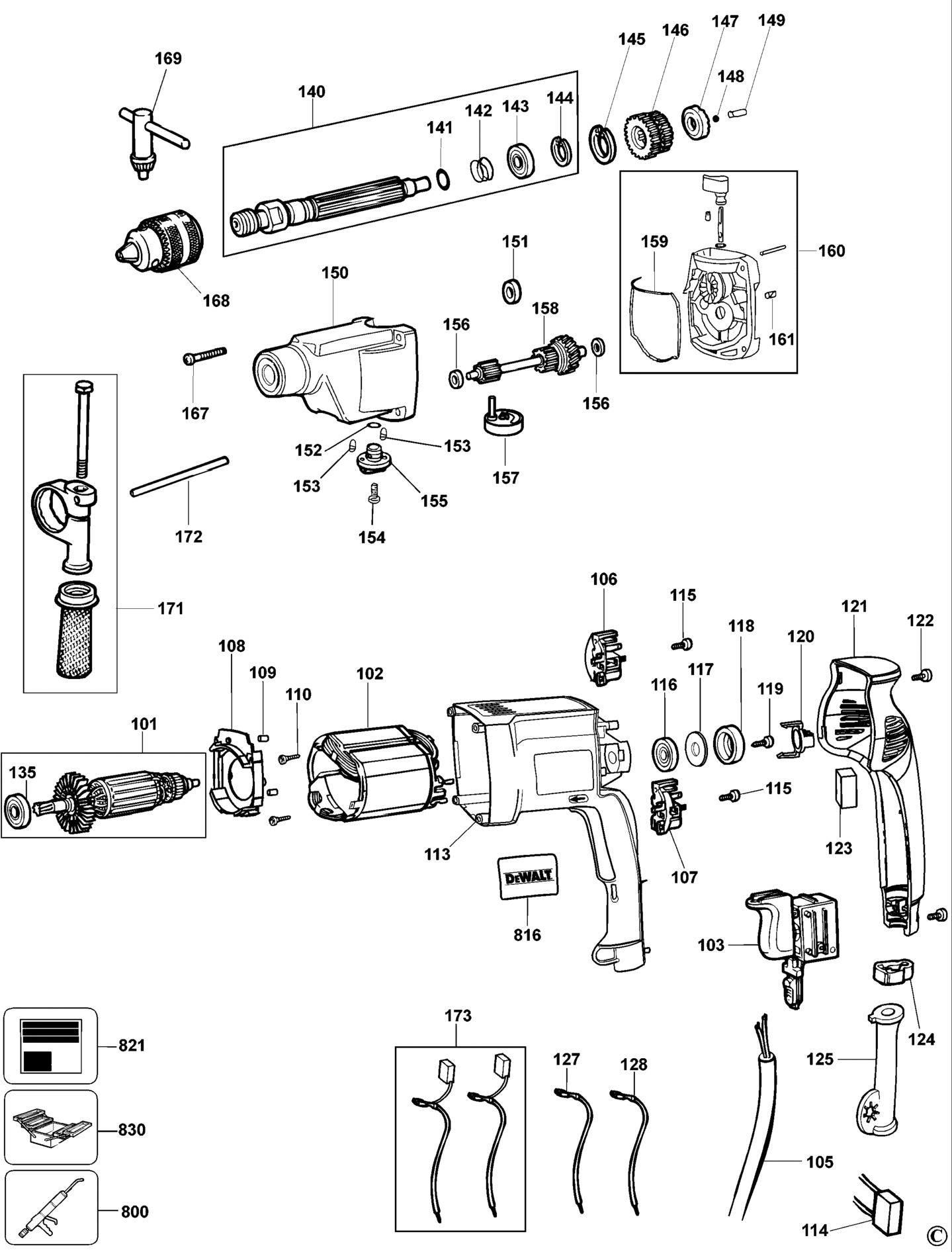 DeWalt DW518-LX TYPE 2 BOHRER