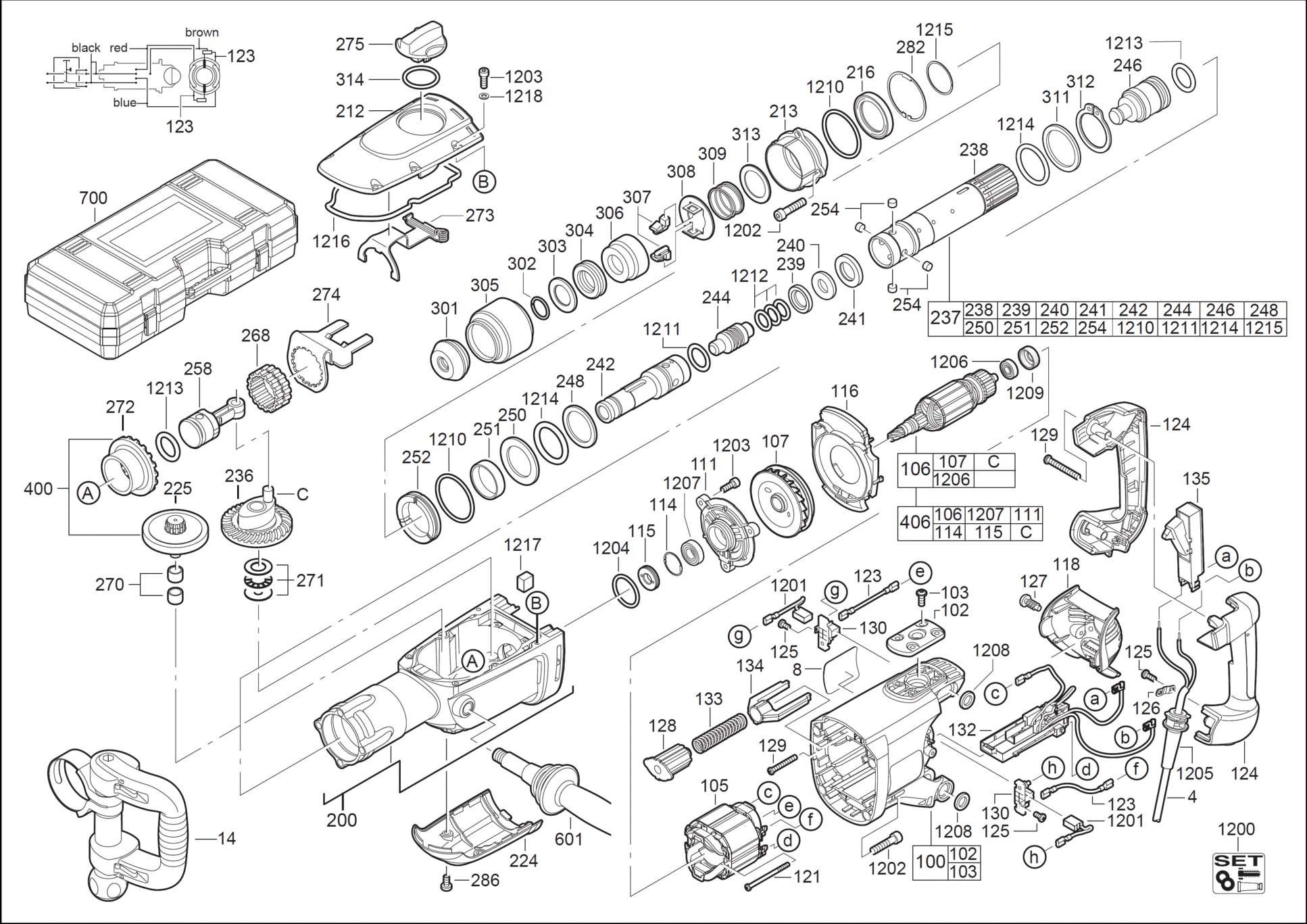 Milwaukee K950S - Combokits