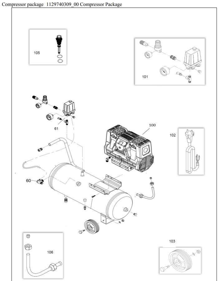 Hans Sauer GmbH Ersatzteile Schneider Airsystems (Druckluft) UNM 220