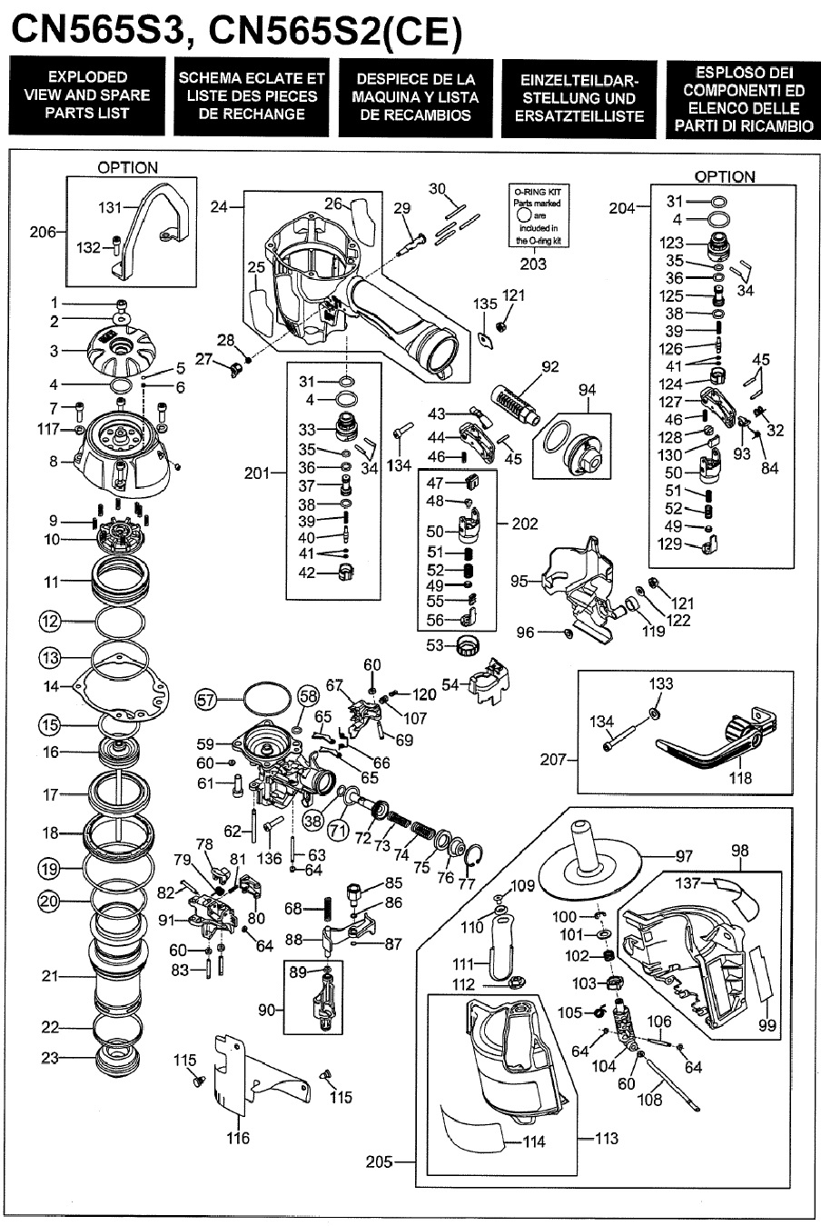 CN565S3 CE - Coilnagler