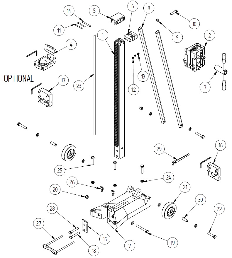 Hans Sauer Gmbh Ersatzteile Cardi Bti Bohrst Nder