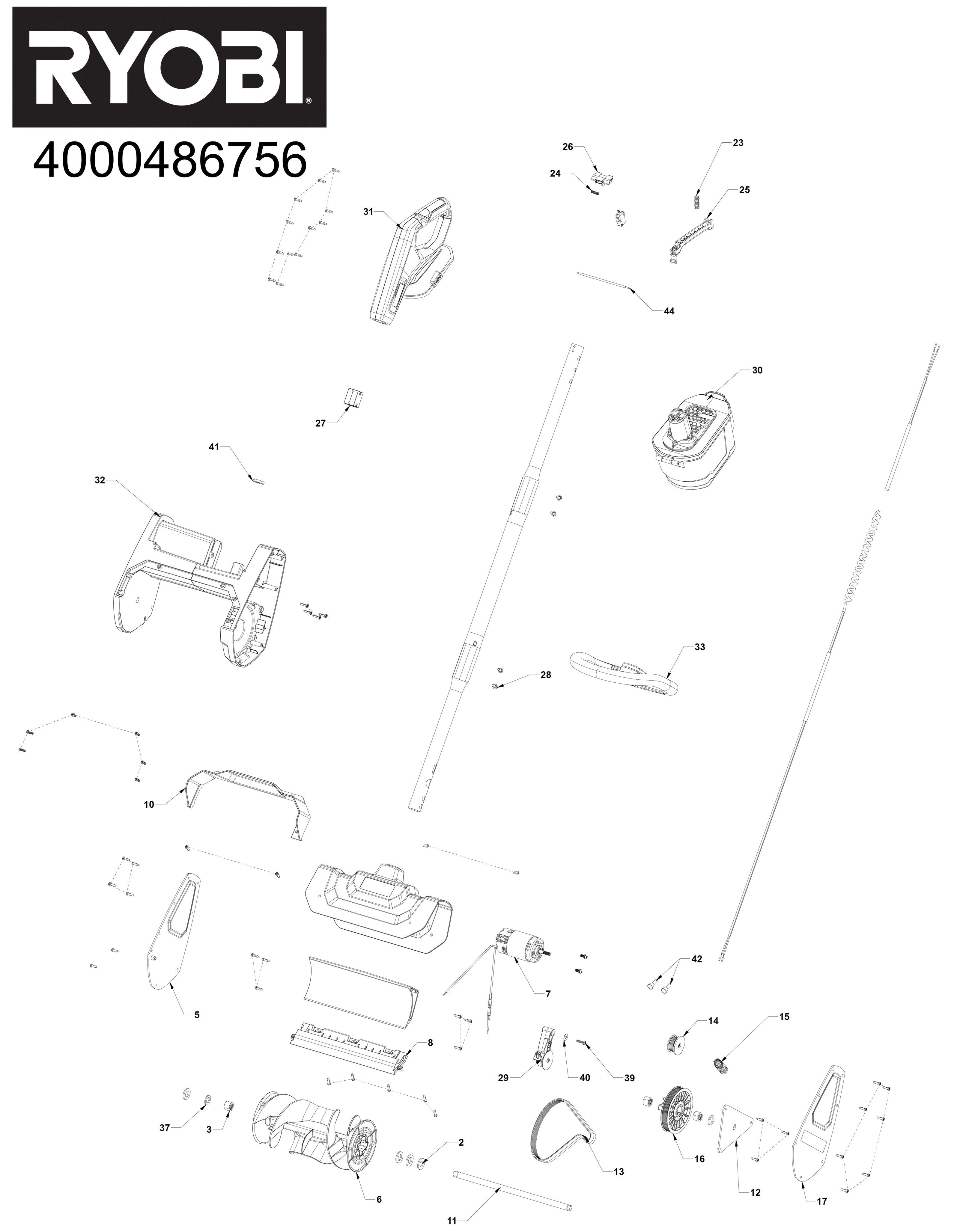 Ryobi RY18ST25A-140 - Grills XX96