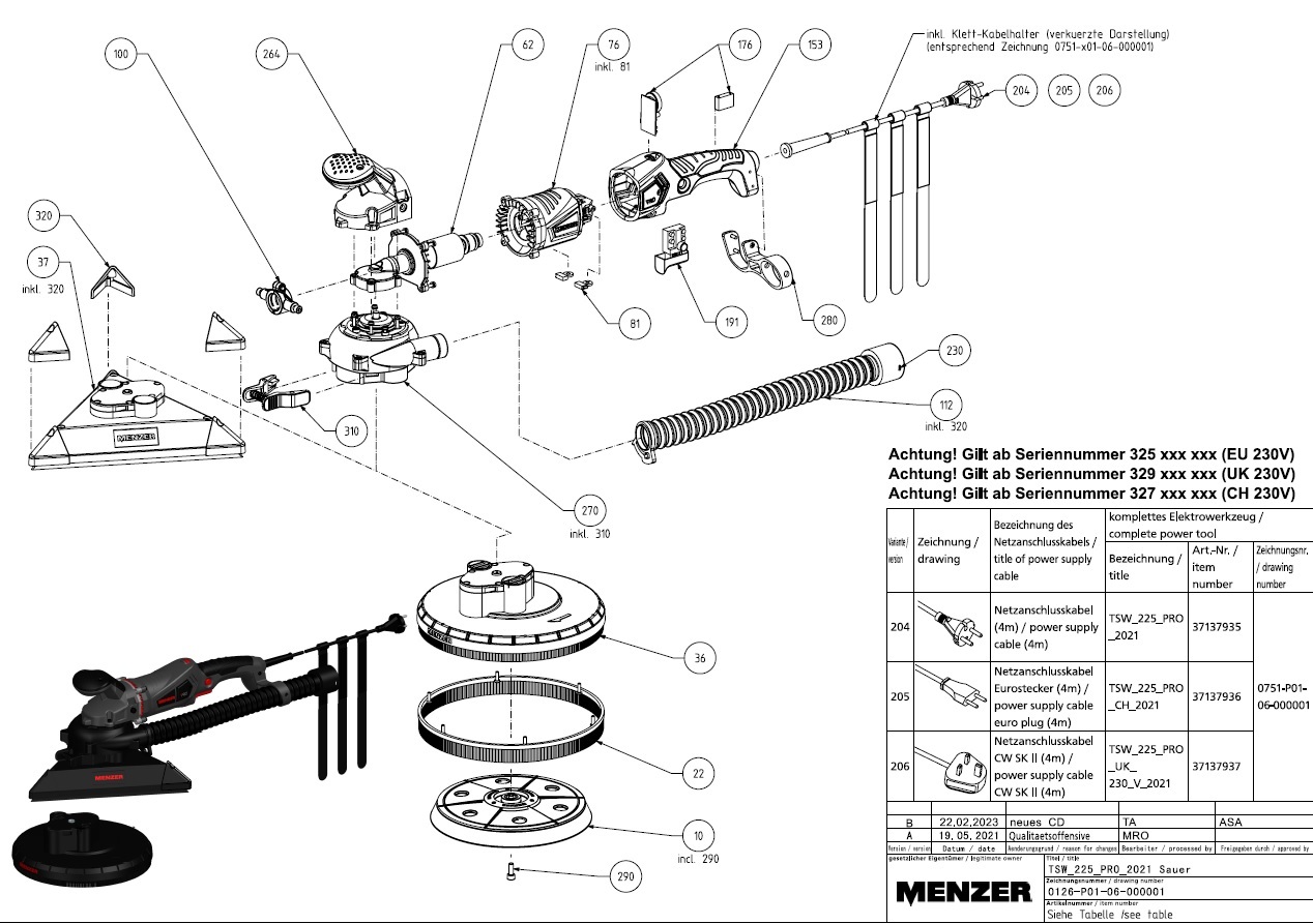 MENZER TSW 225