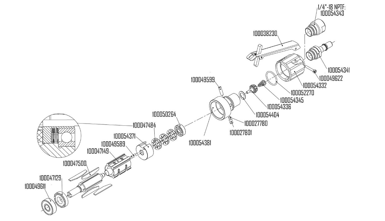 Ersatz-Trigger Für DeWalt Winkelschleifer – Passend Für Modelle Wie DCG426B, DCS355B Uvm.