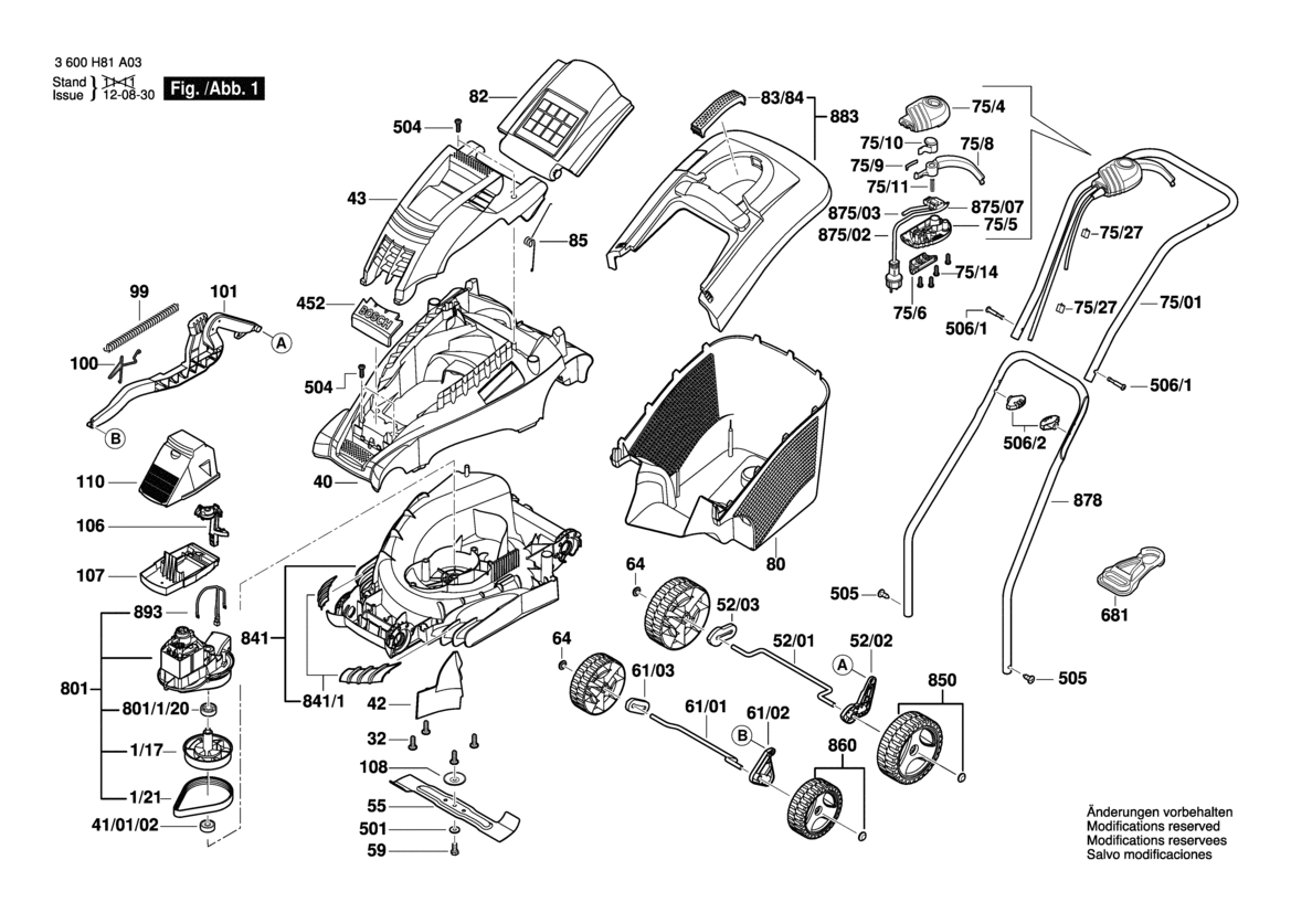 Bosch ROTAK 34 Rasenmäher