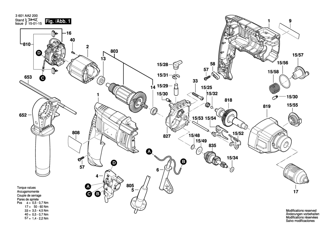 Bosch GSB 18-2 RE Schlagbohrmaschine