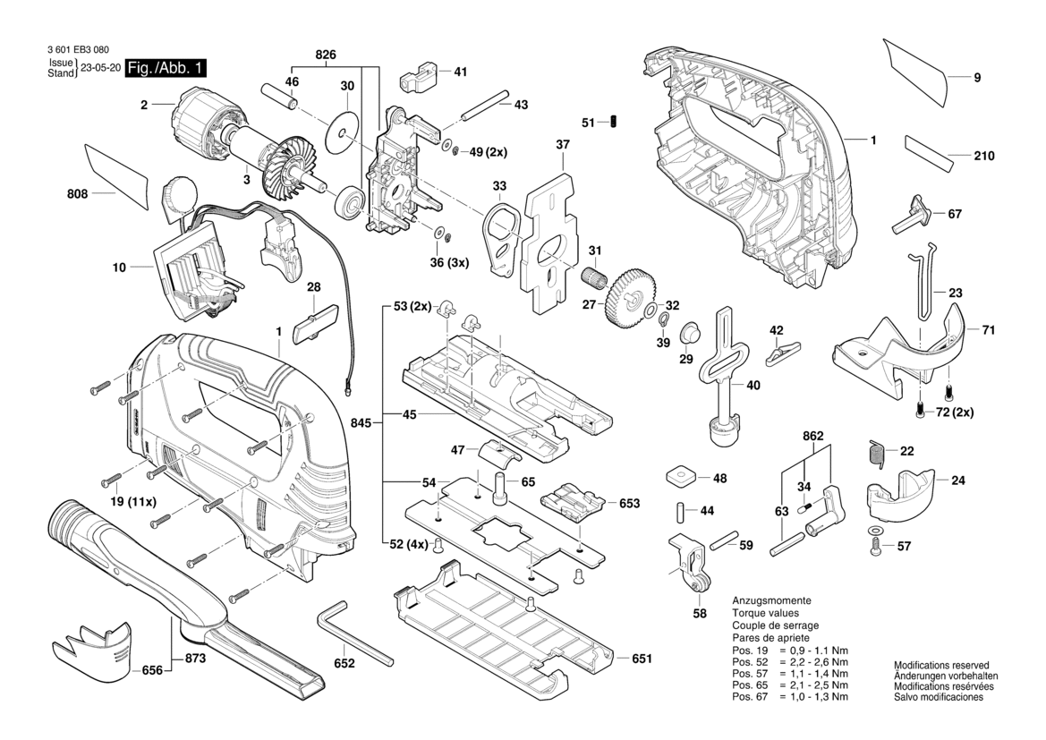 GST 18V-125 B Akku-Stichsäge