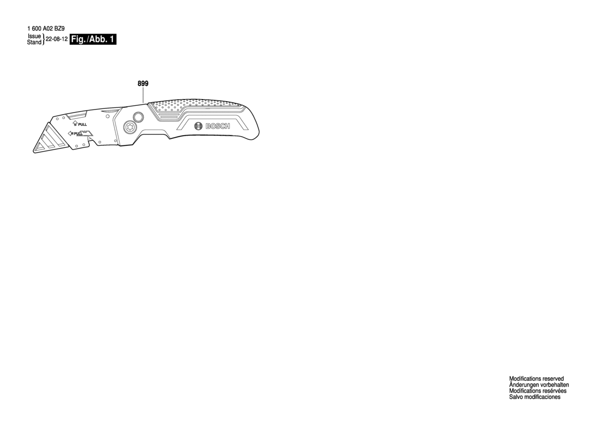 Bosch Knife Messer