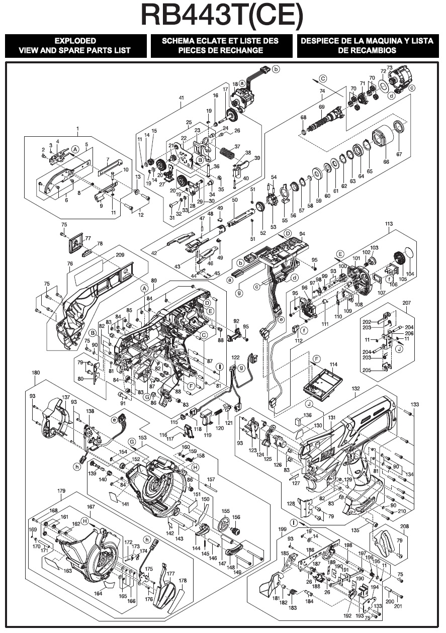 RB443T - Bindemaschine