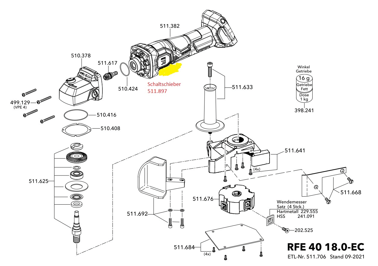 Flex RFE 40 18.0-EC5.0 Set