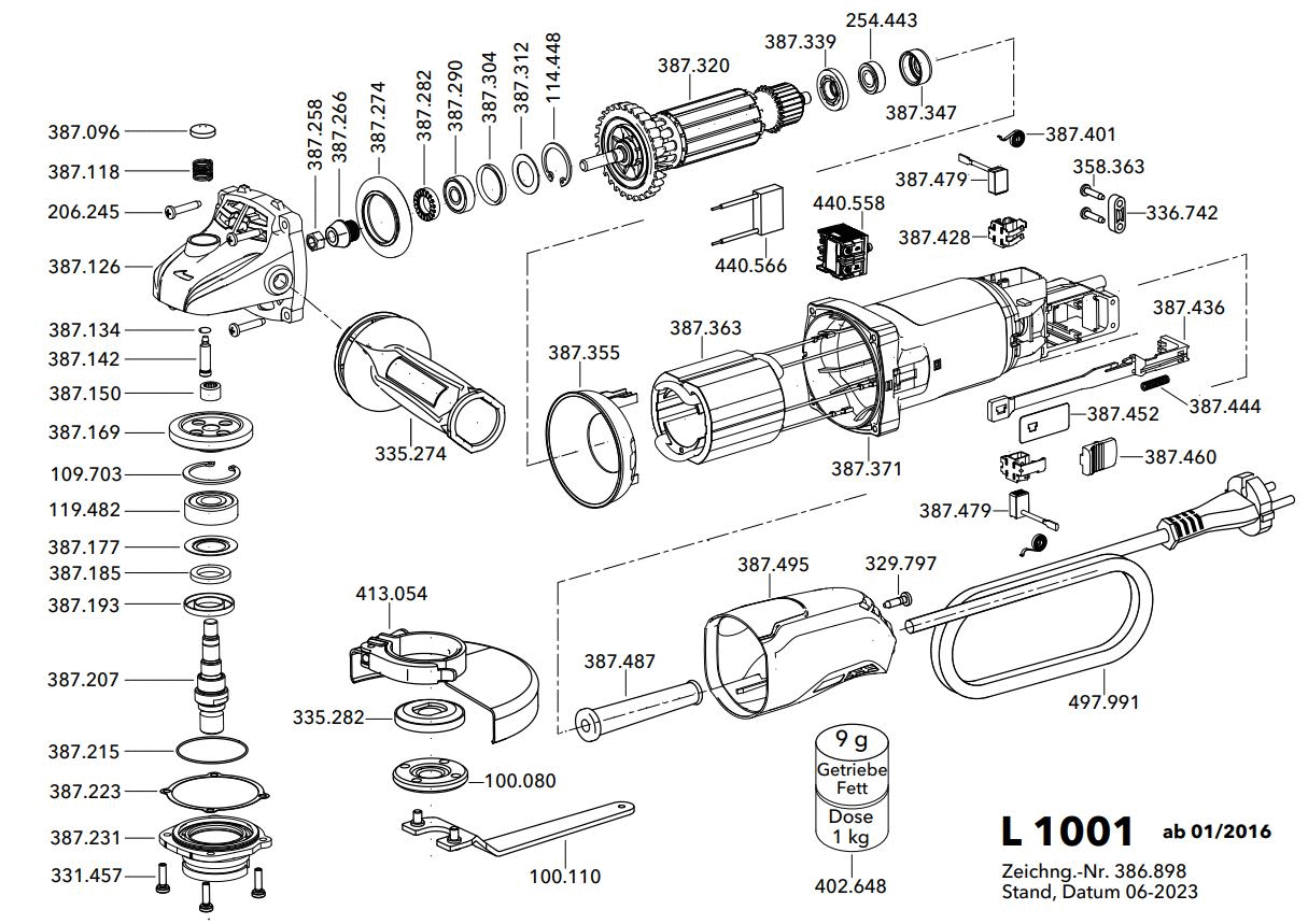 Flex L 1001 125 230BS