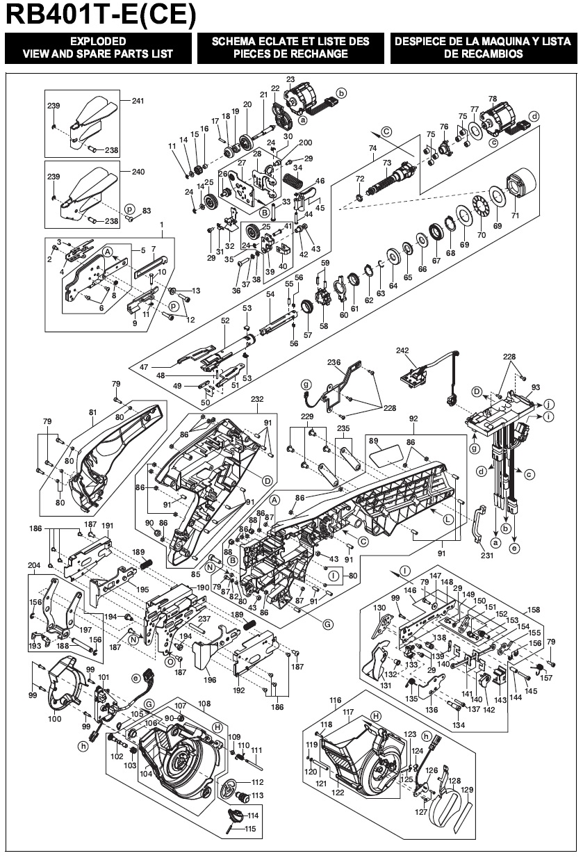 RB401T - Rebar-Bindemaschine