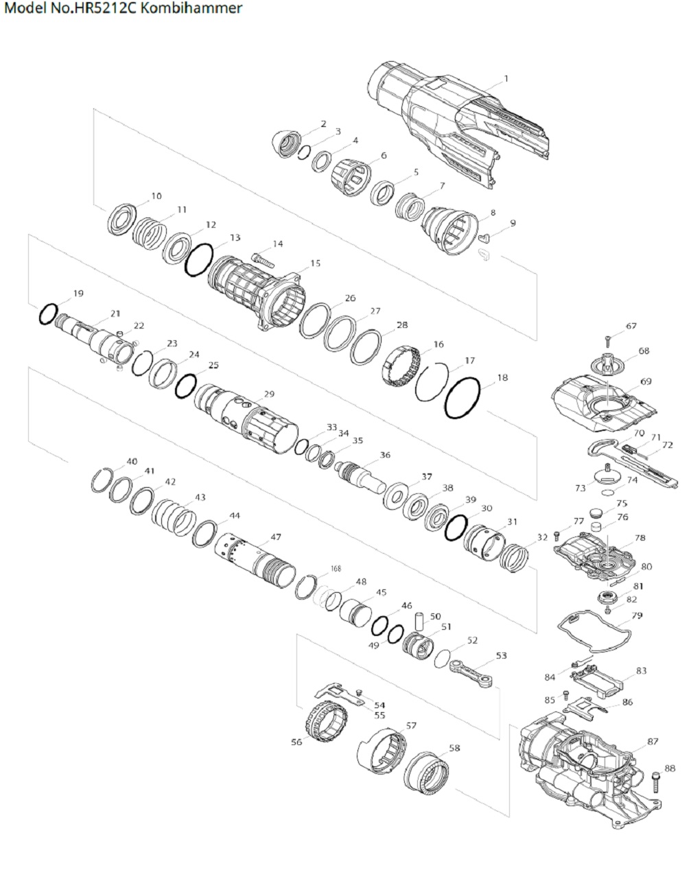 HR5212C - Kombihammer