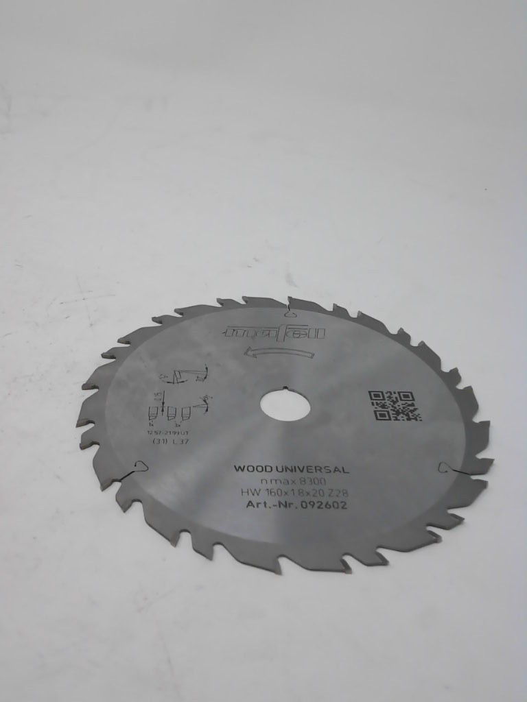 S&auml;geblatt KSB-WU160 GT, 160 x 1,21,8 x 20 mm, Z28