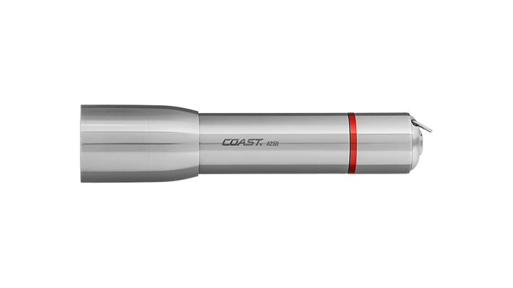 COAST A25R aufladbare Taschenlampe aus rostfreiem  in Geschenkbox