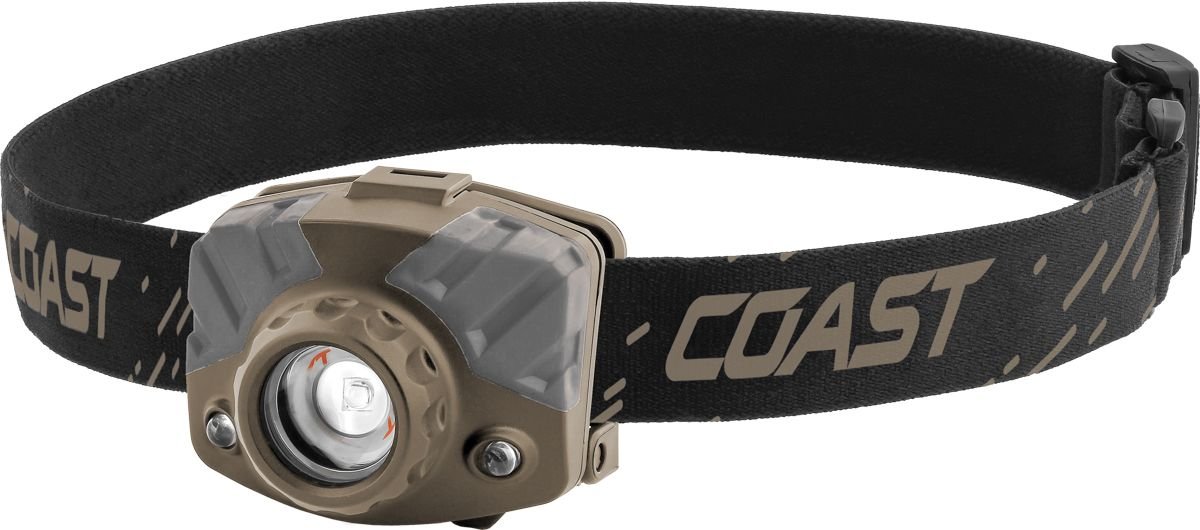 COAST FL65 Stirnlampe - Camo - 415 Lumen Blisterverpackung