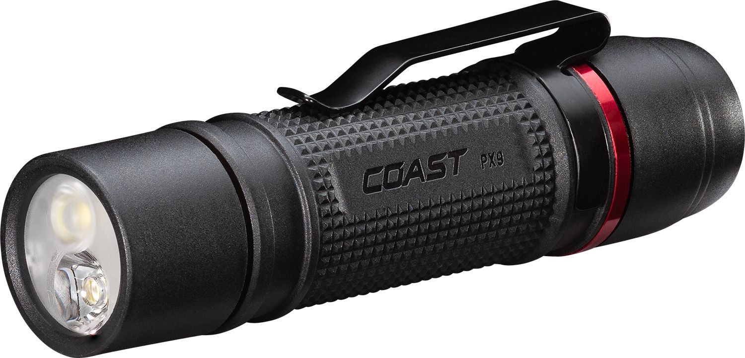 COAST PX9 Taschenlampe mit Taschenclip 750 Lumen