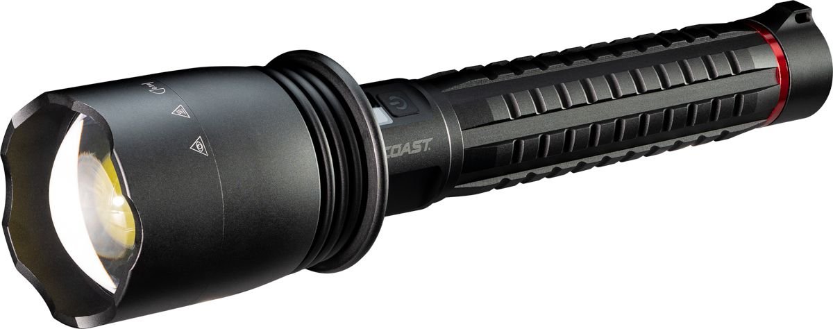 COAST XP80R wiederaufladbare Taschenlampe mit PowerIQ Real-time Display 15000 lumen