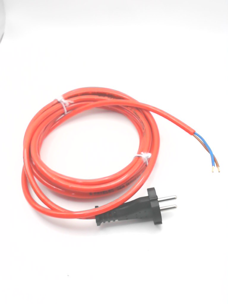 Kabel rot St. sw. H05 BQ-F 2x1