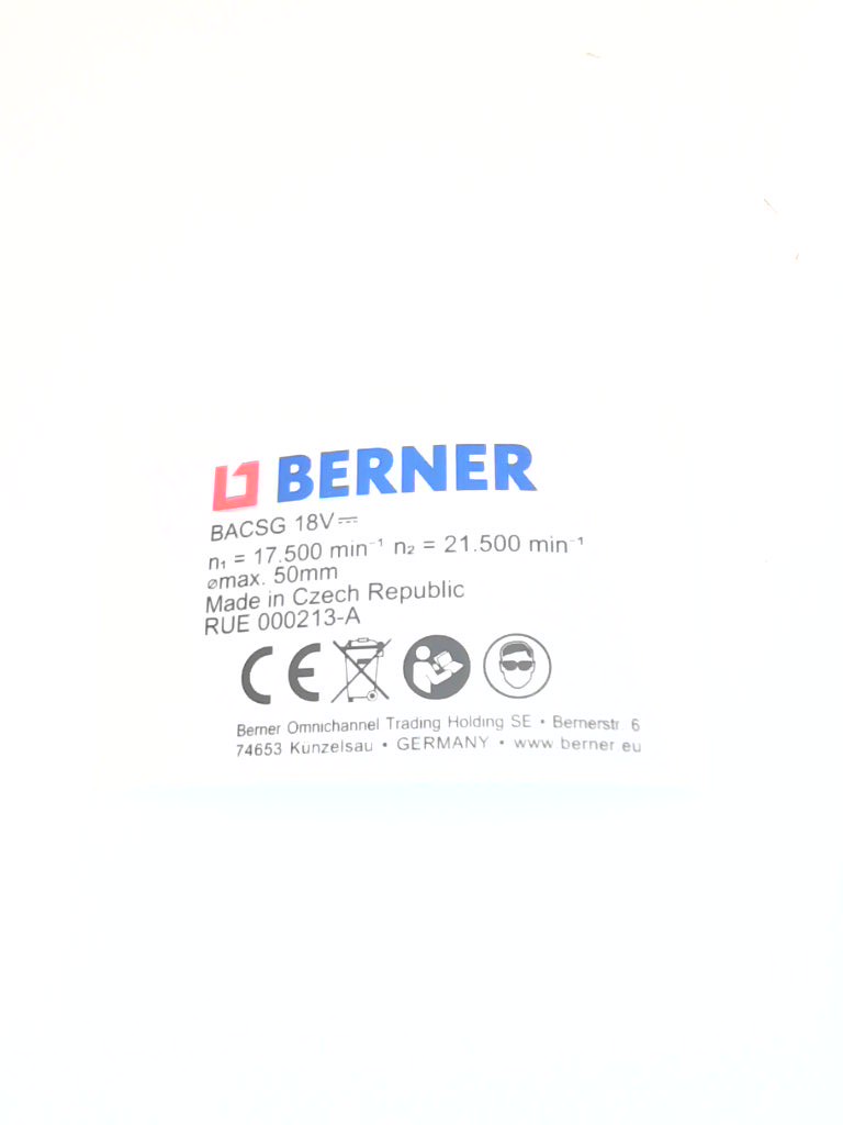 SERVICE RATING LABEL
