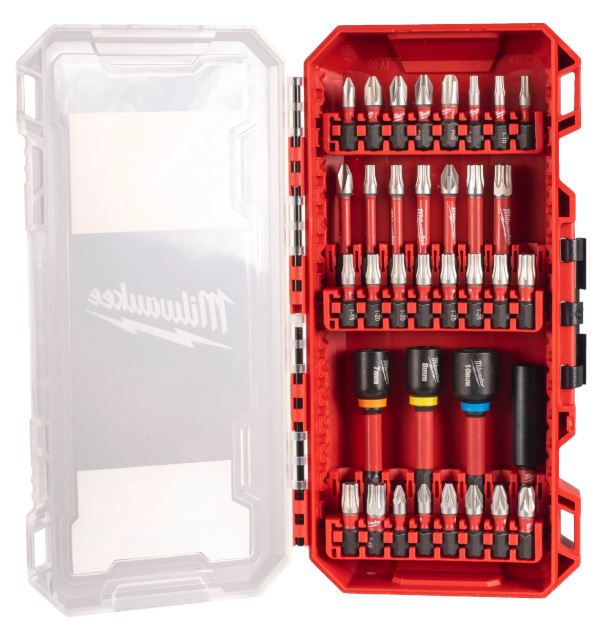 SHOCKWAVE Set Schrauben 38-tlg. in PACKOUT kompatibler Kassette