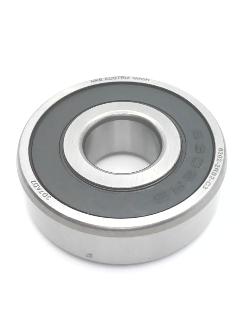 Rillenkugellager 6302LLU C3